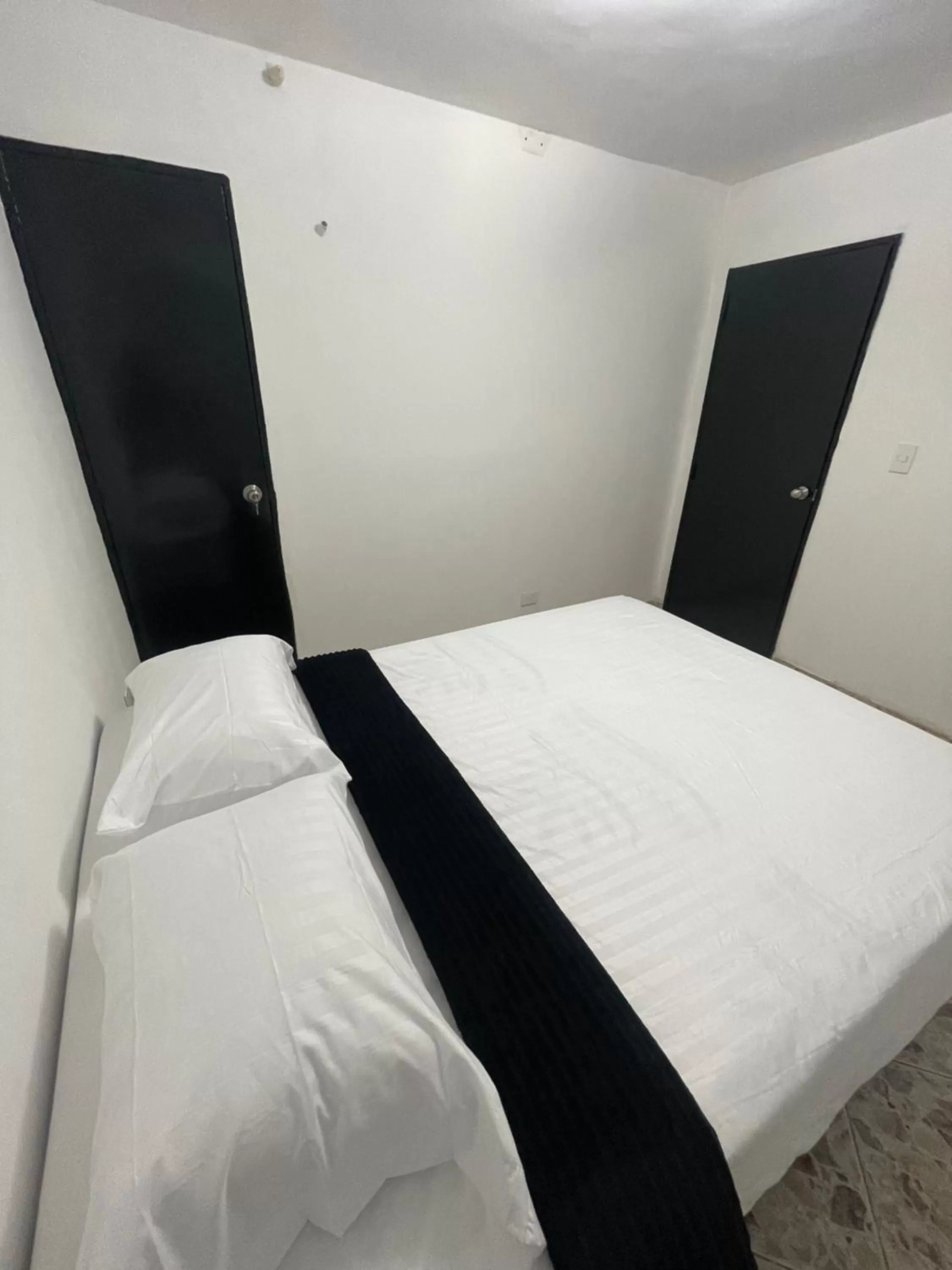 Bed in Hotel De León Estadio