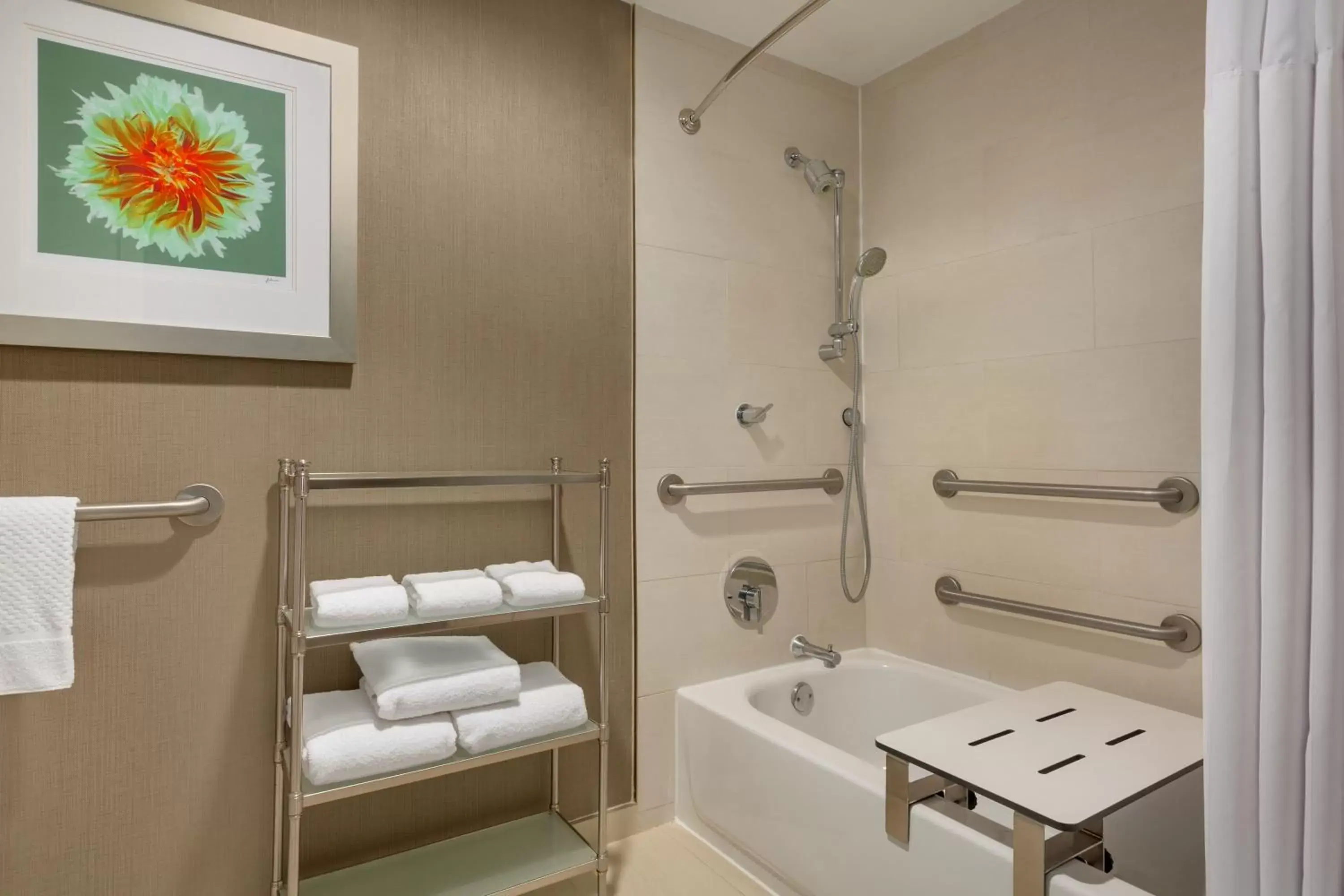 Bathroom in DoubleTree by Hilton Houston Medical Center Hotel & Suites