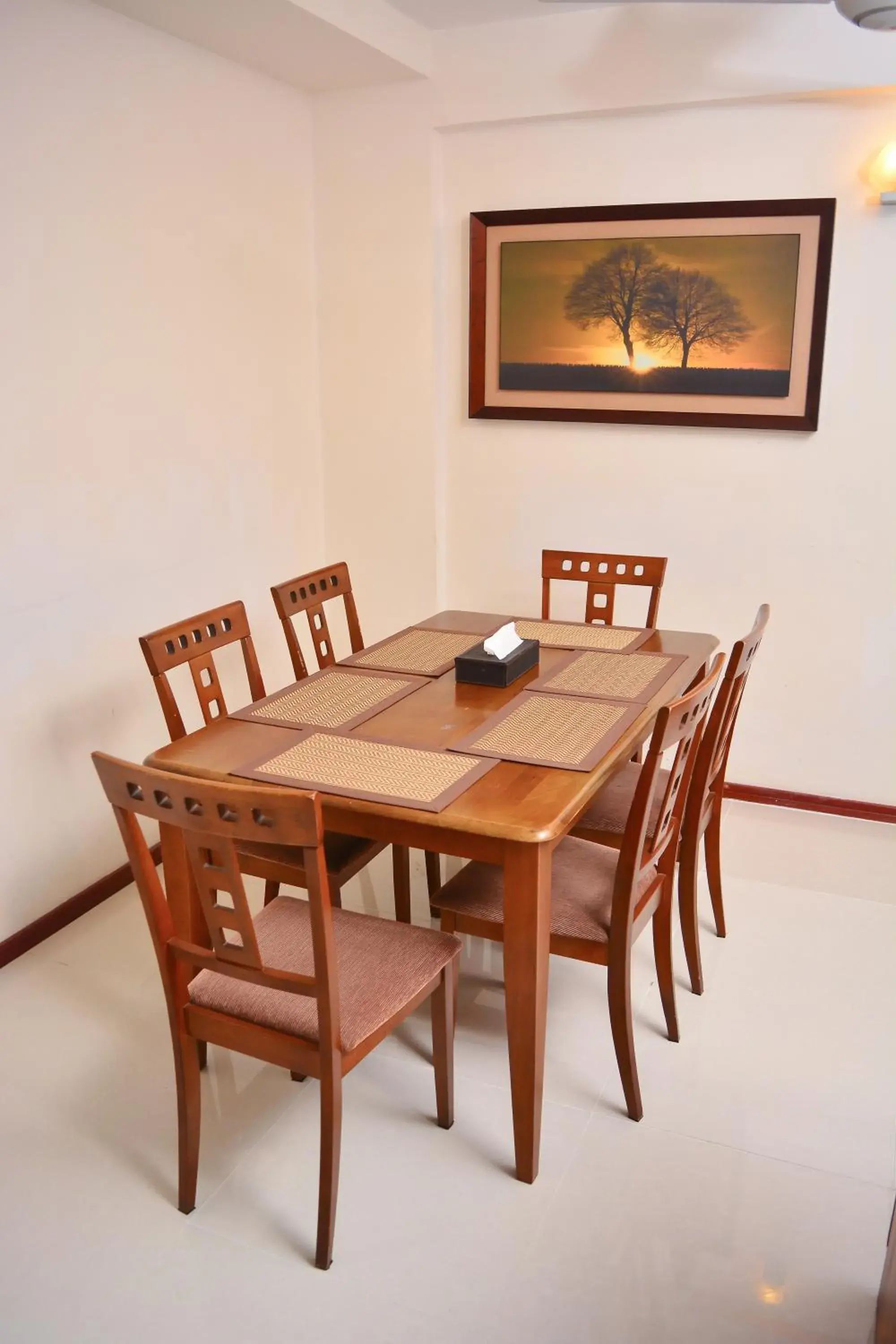 Dining Area in Unique Towers Luxury Boutique Suites