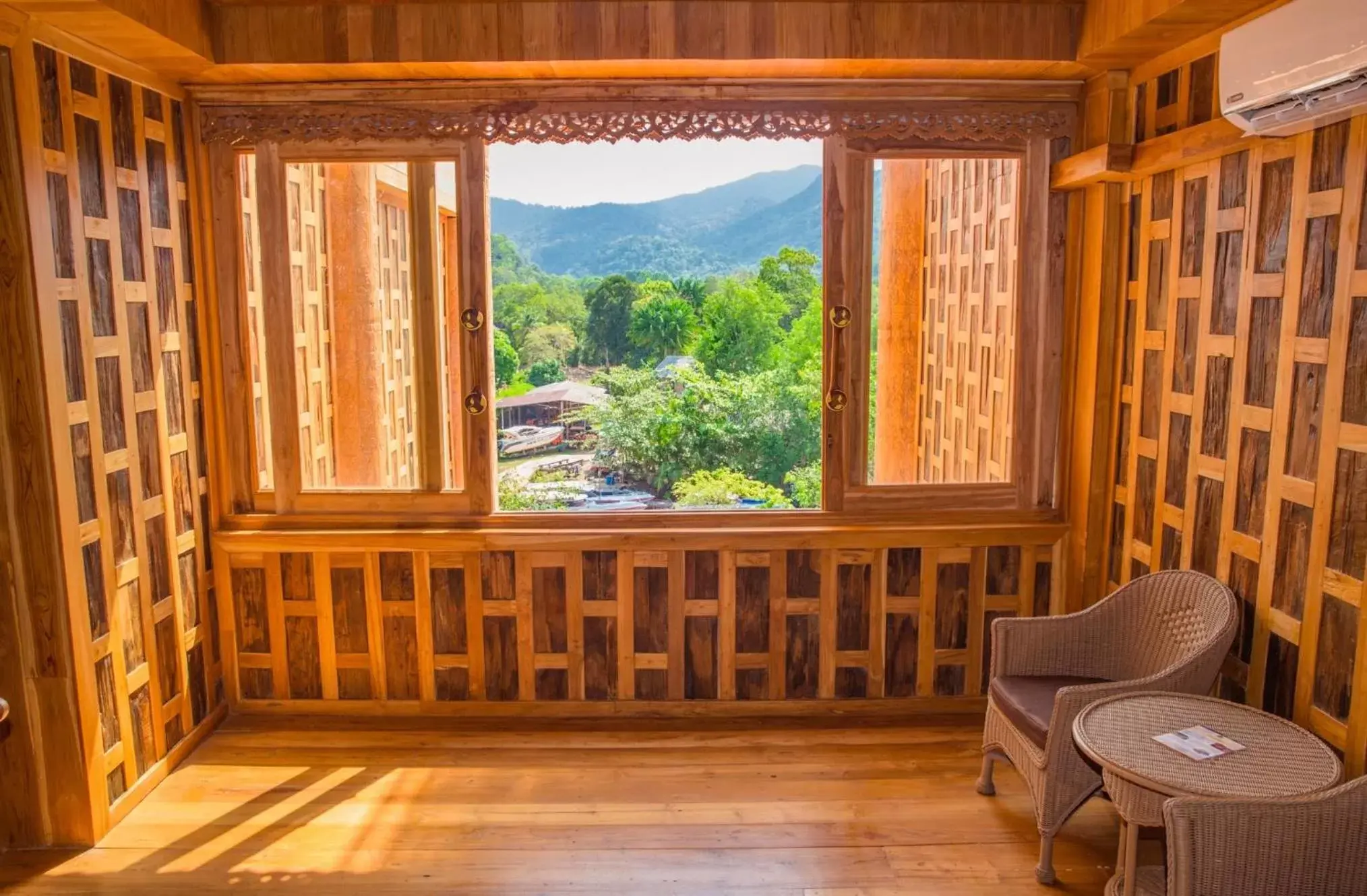 Living room in Santhiya Tree Koh Chang Resort