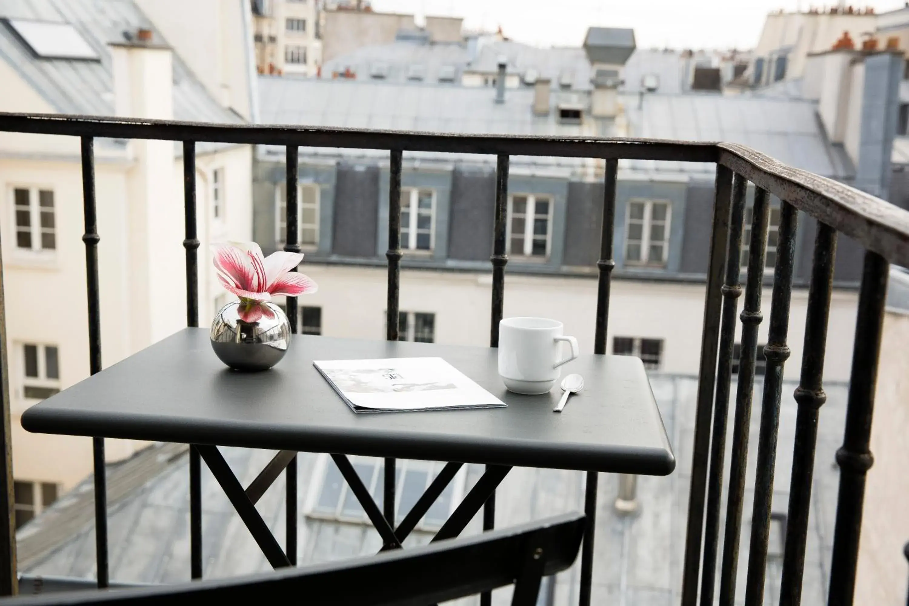 Balcony/Terrace in Hôtel Jacques De Molay