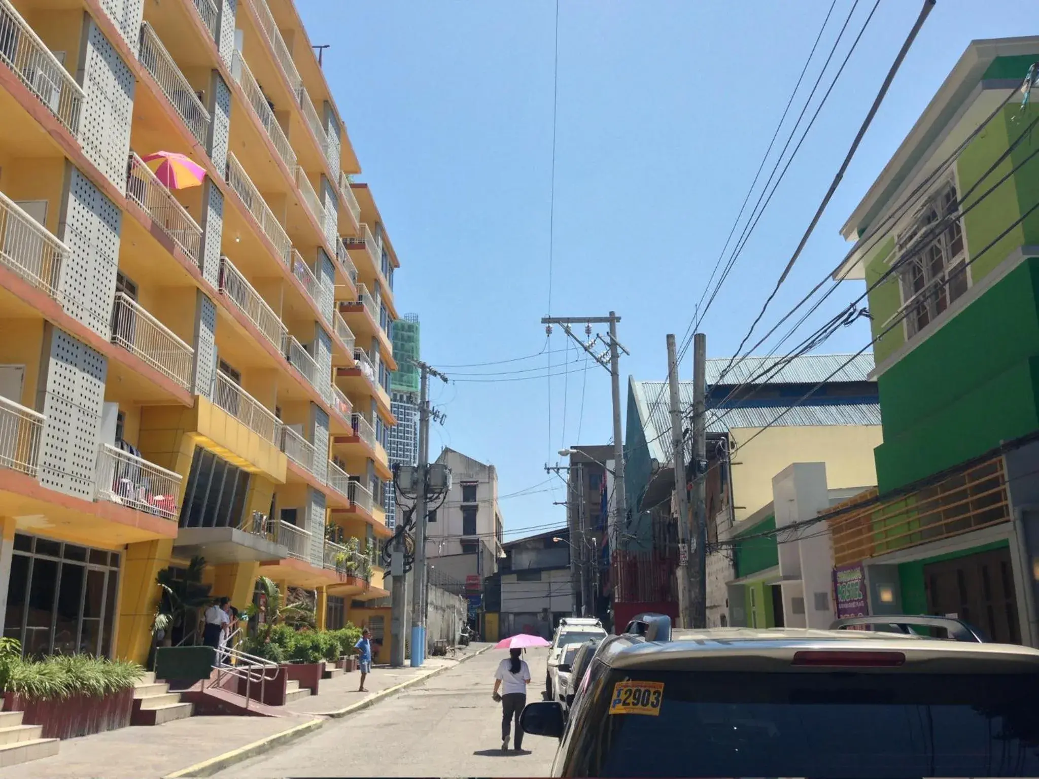 Facade/entrance in CROSSROADS HOSTEL MANILA