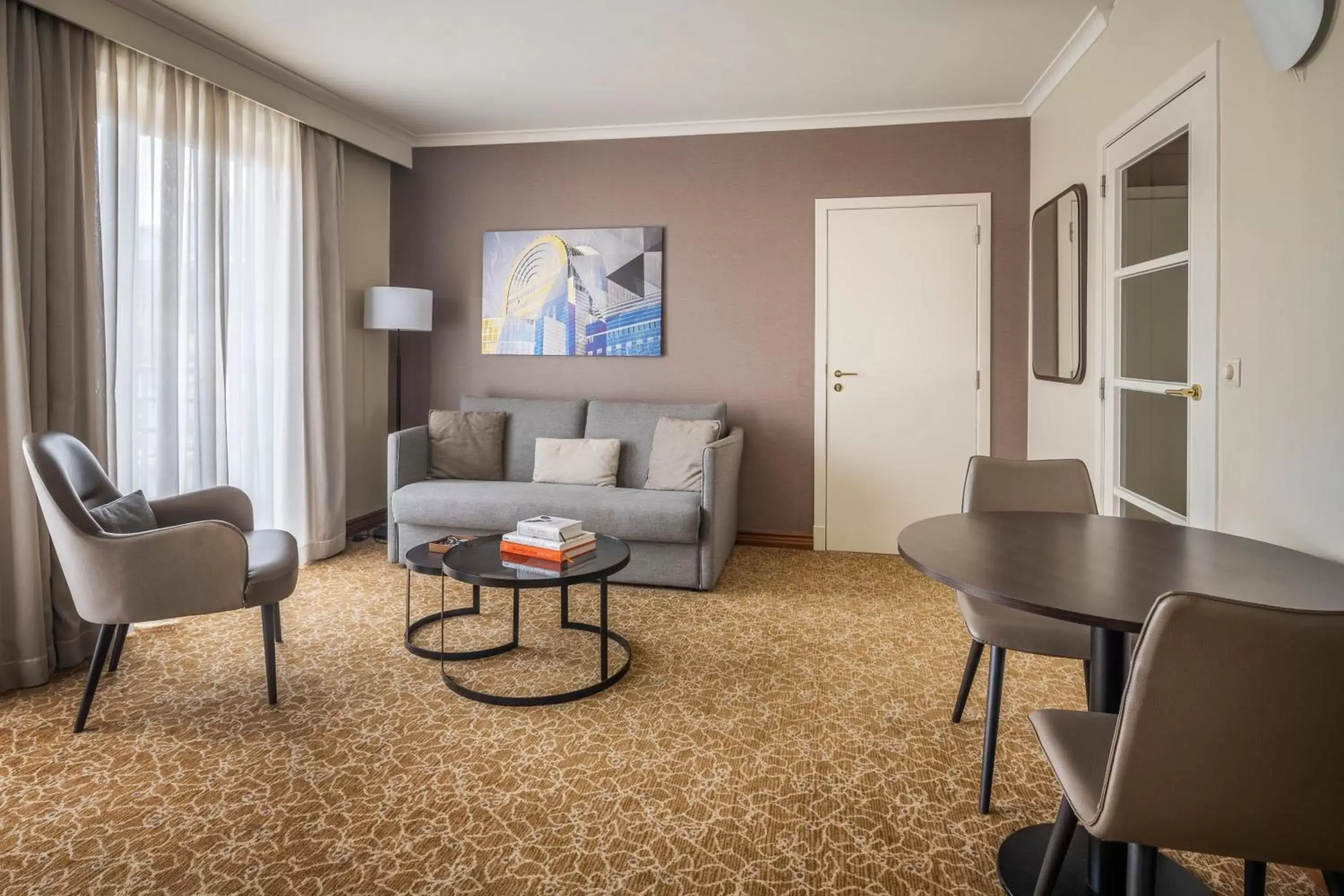 Bedroom, Seating Area in Marriott Executive Apartments Brussels