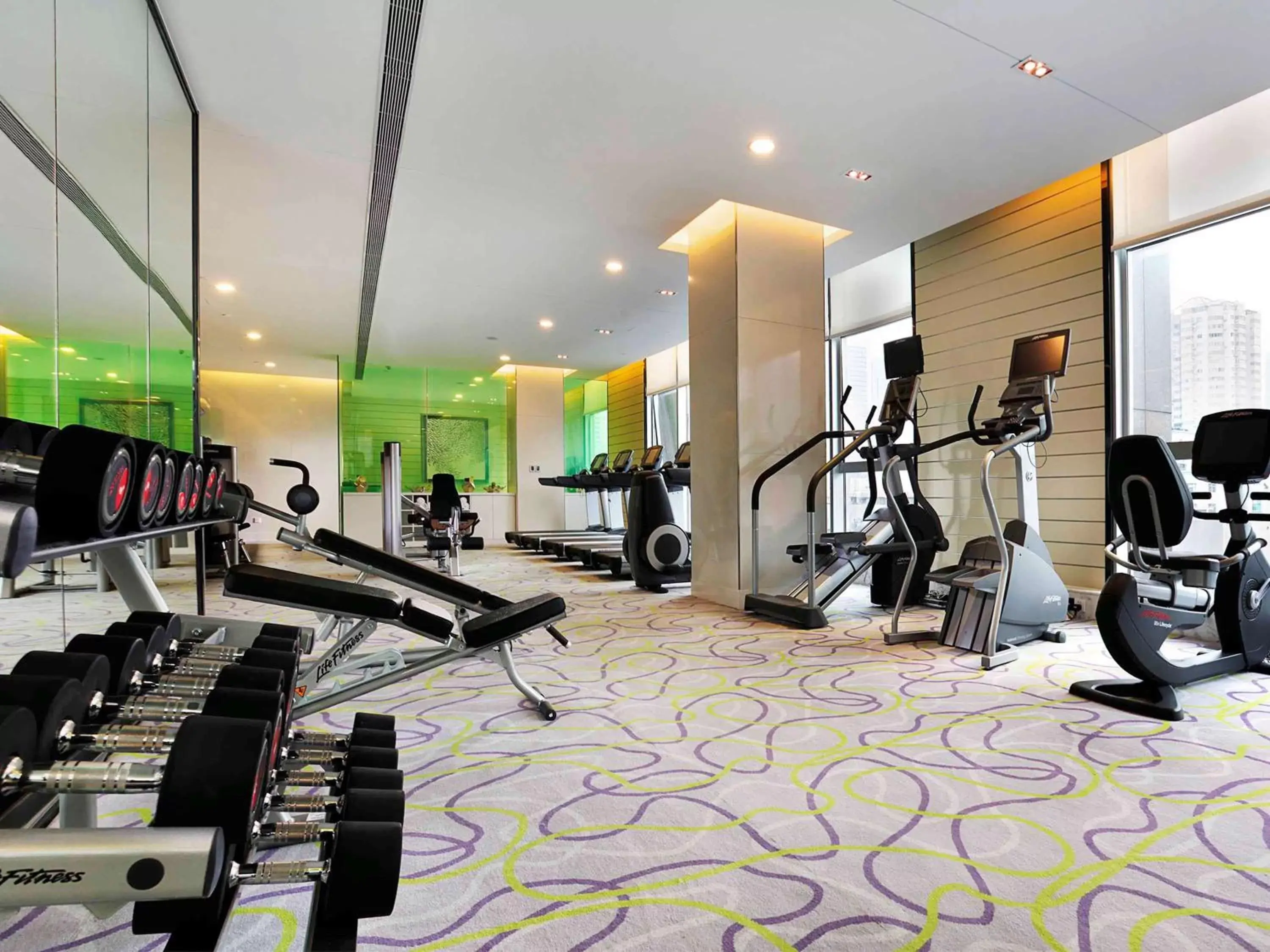 Spa and wellness centre/facilities, Fitness Center/Facilities in Sofitel Guangzhou Sunrich