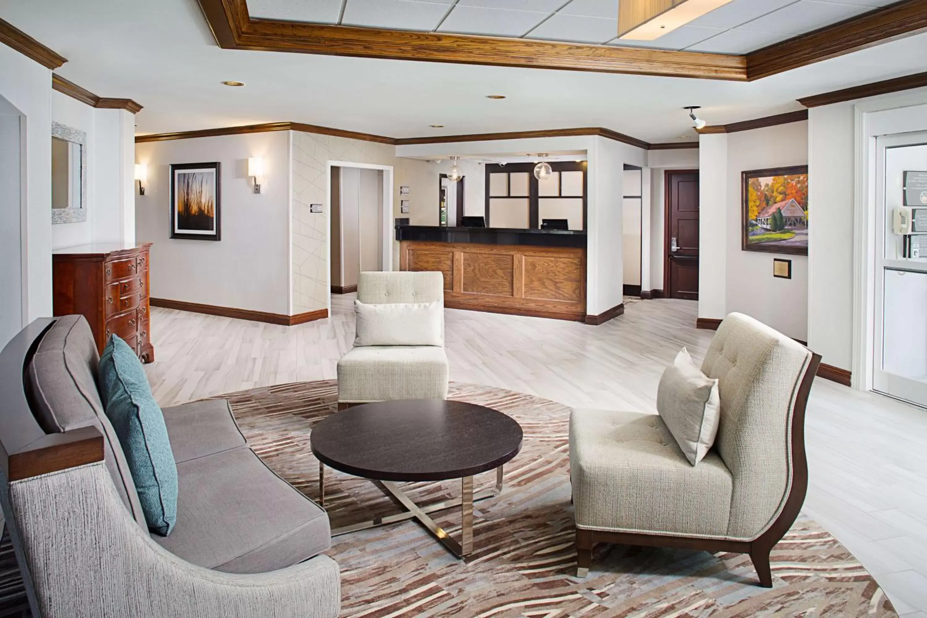 Lobby or reception, Lobby/Reception in Homewood Suites by Hilton Raleigh/Cary