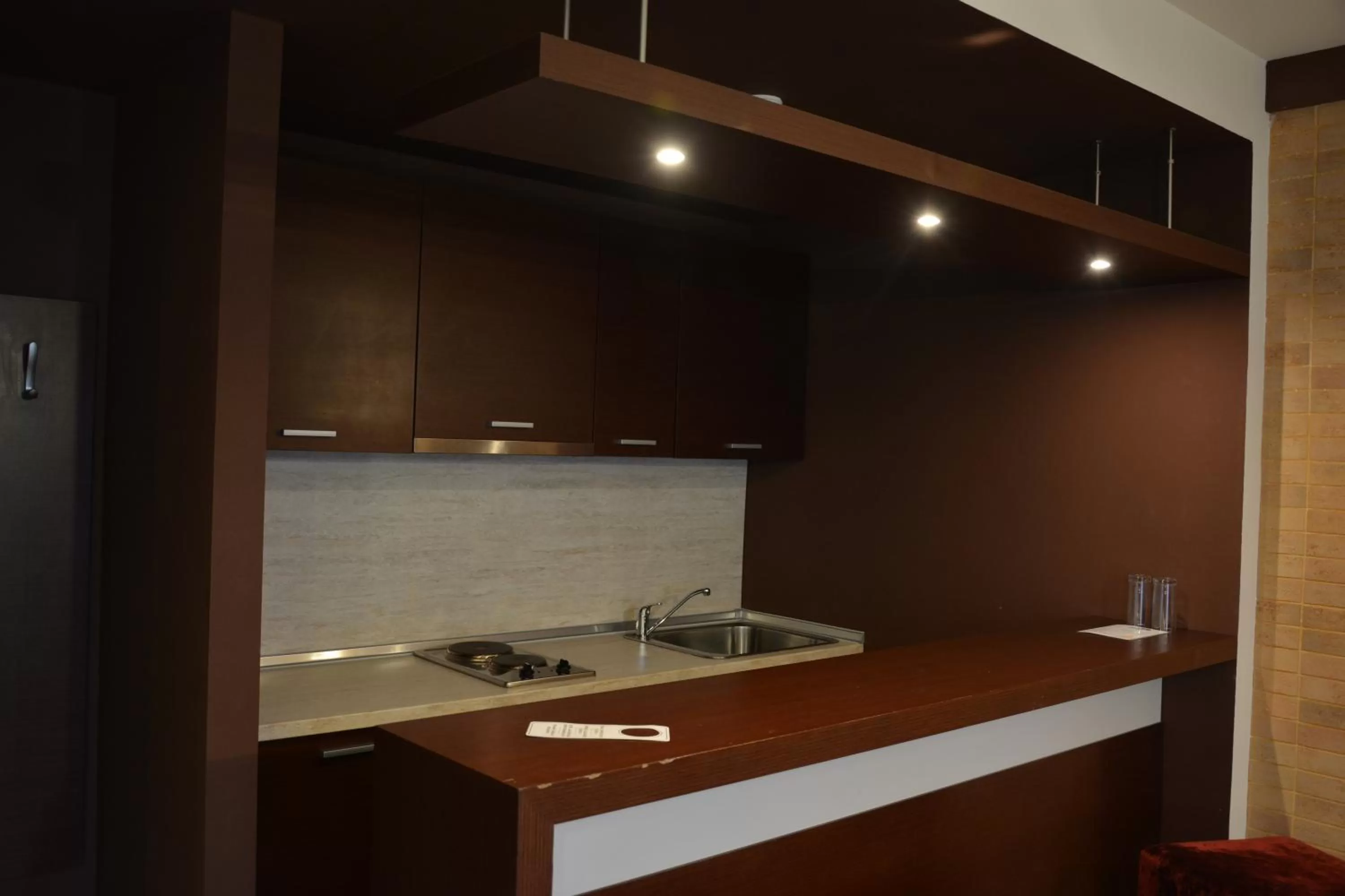 Kitchen or kitchenette in Hotel Presidivm Palace