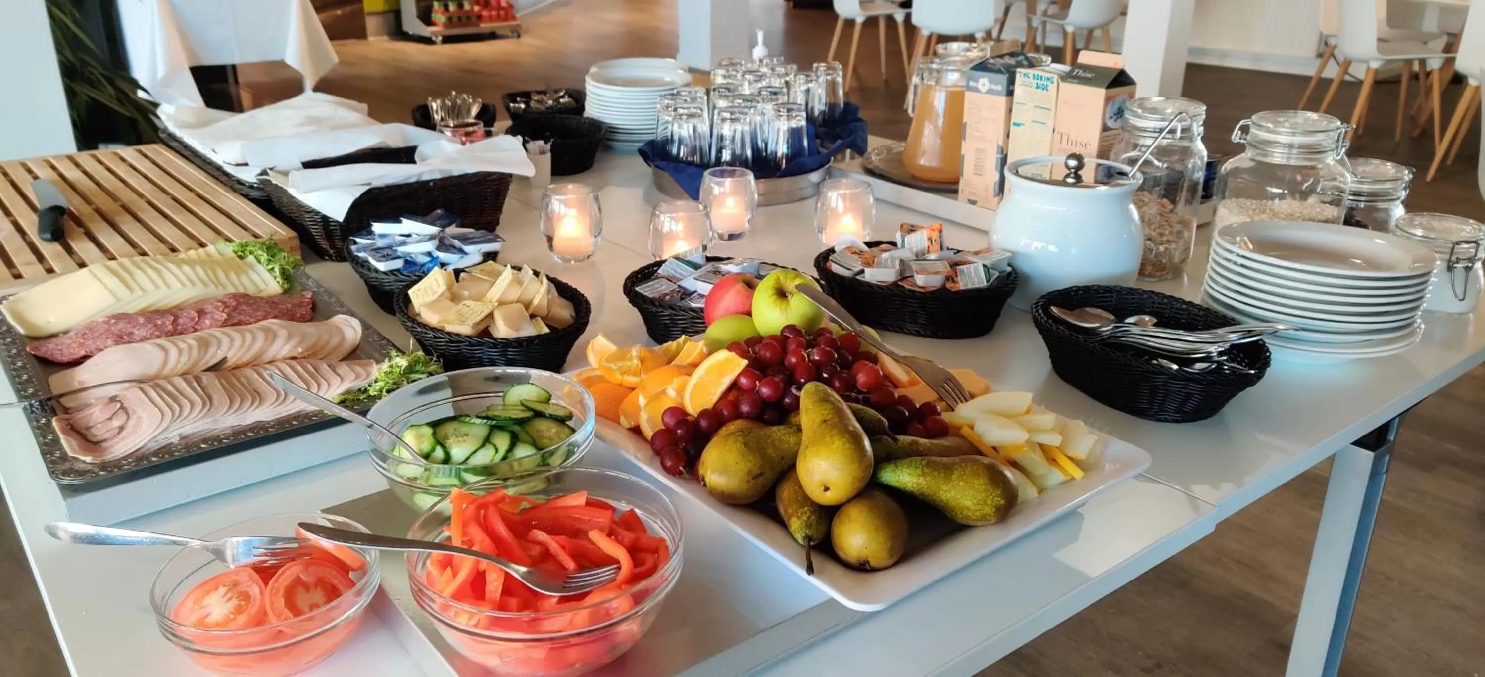 Breakfast in Danhostel Skjern