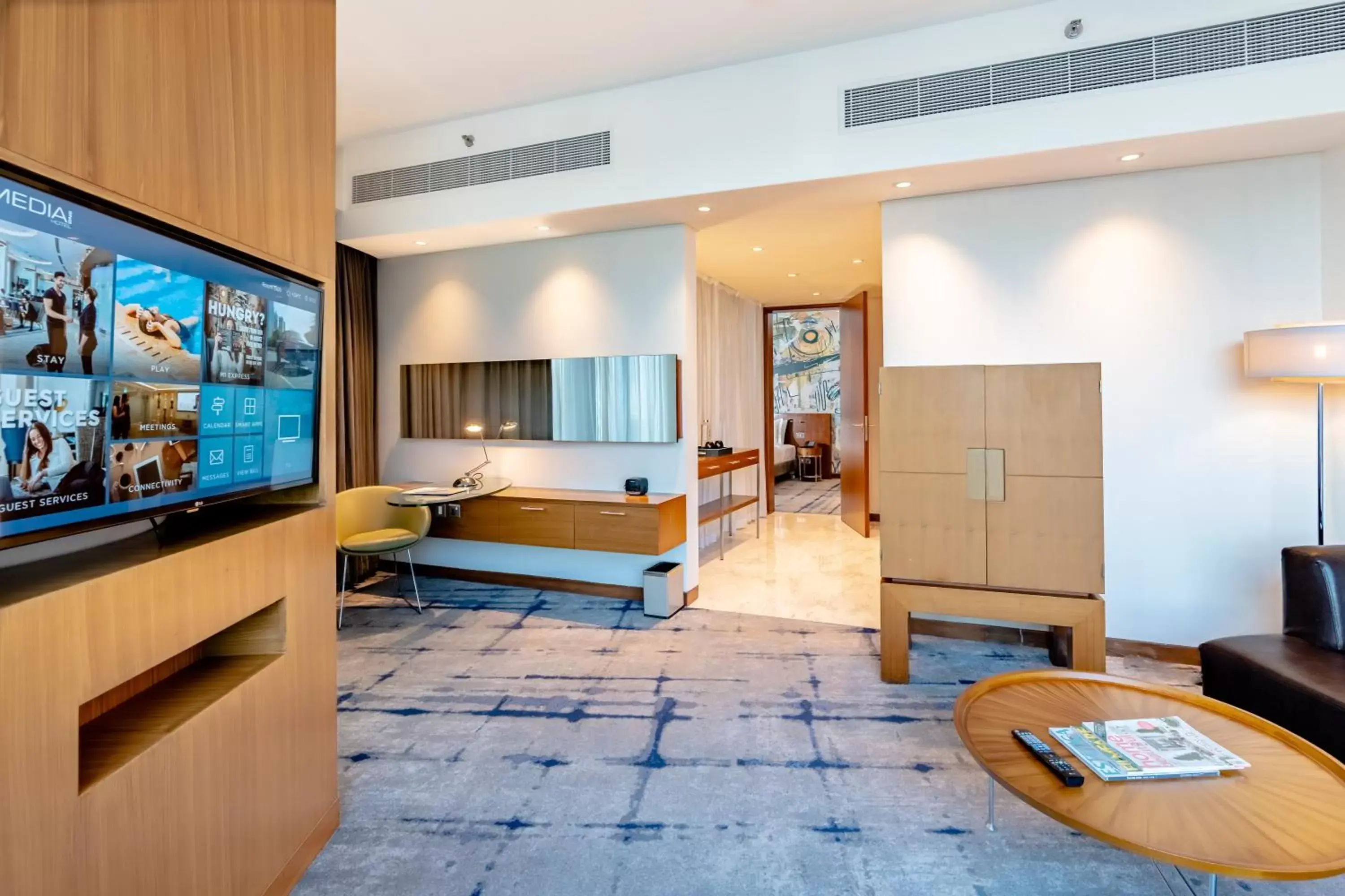 TV and multimedia, TV/Entertainment Center in Media One Hotel