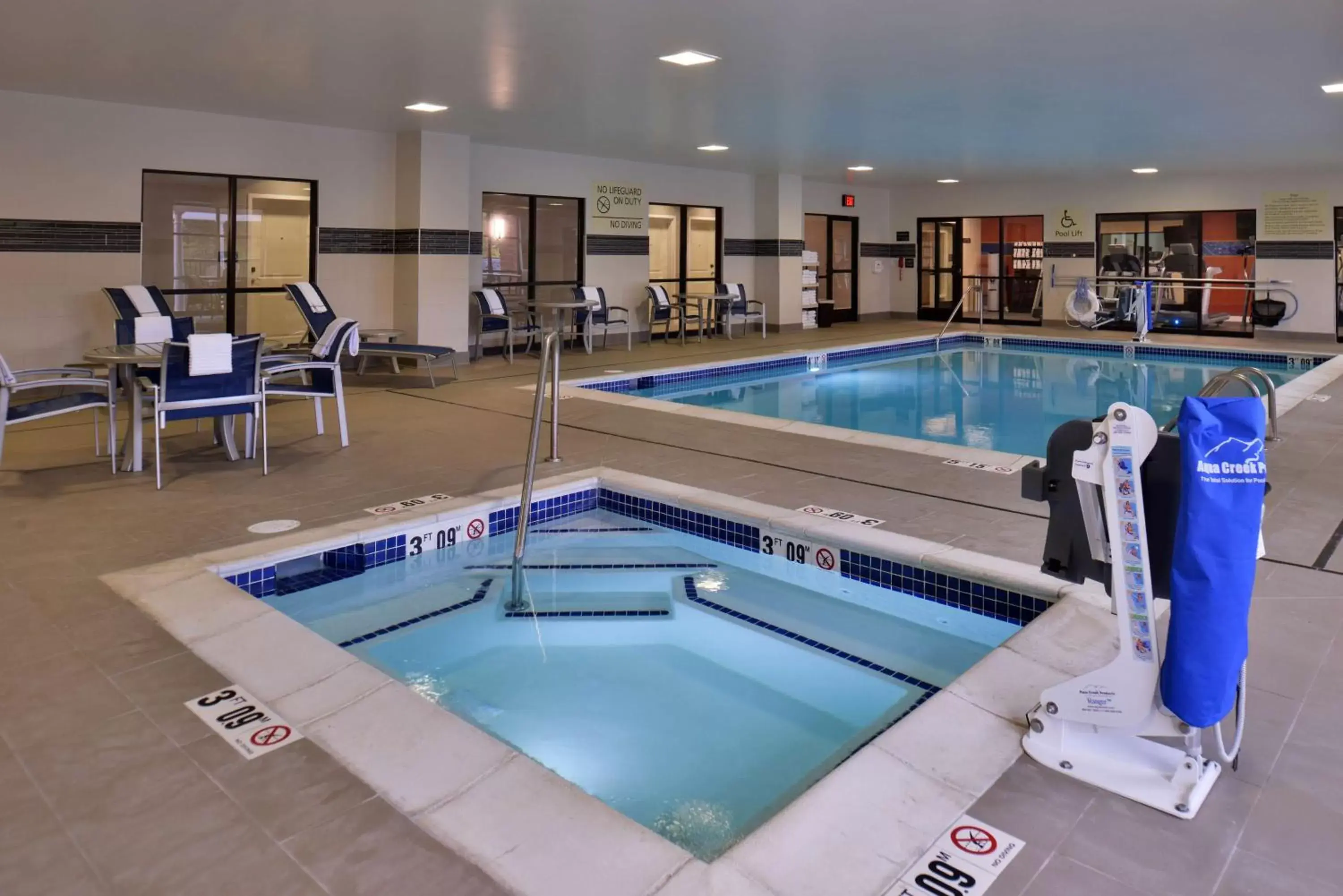 Pool view, Swimming Pool in Hampton Inn & Suites Ann Arbor West