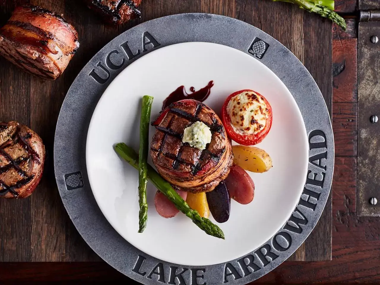 Dinner, Food in UCLA Lake Arrowhead Lodge