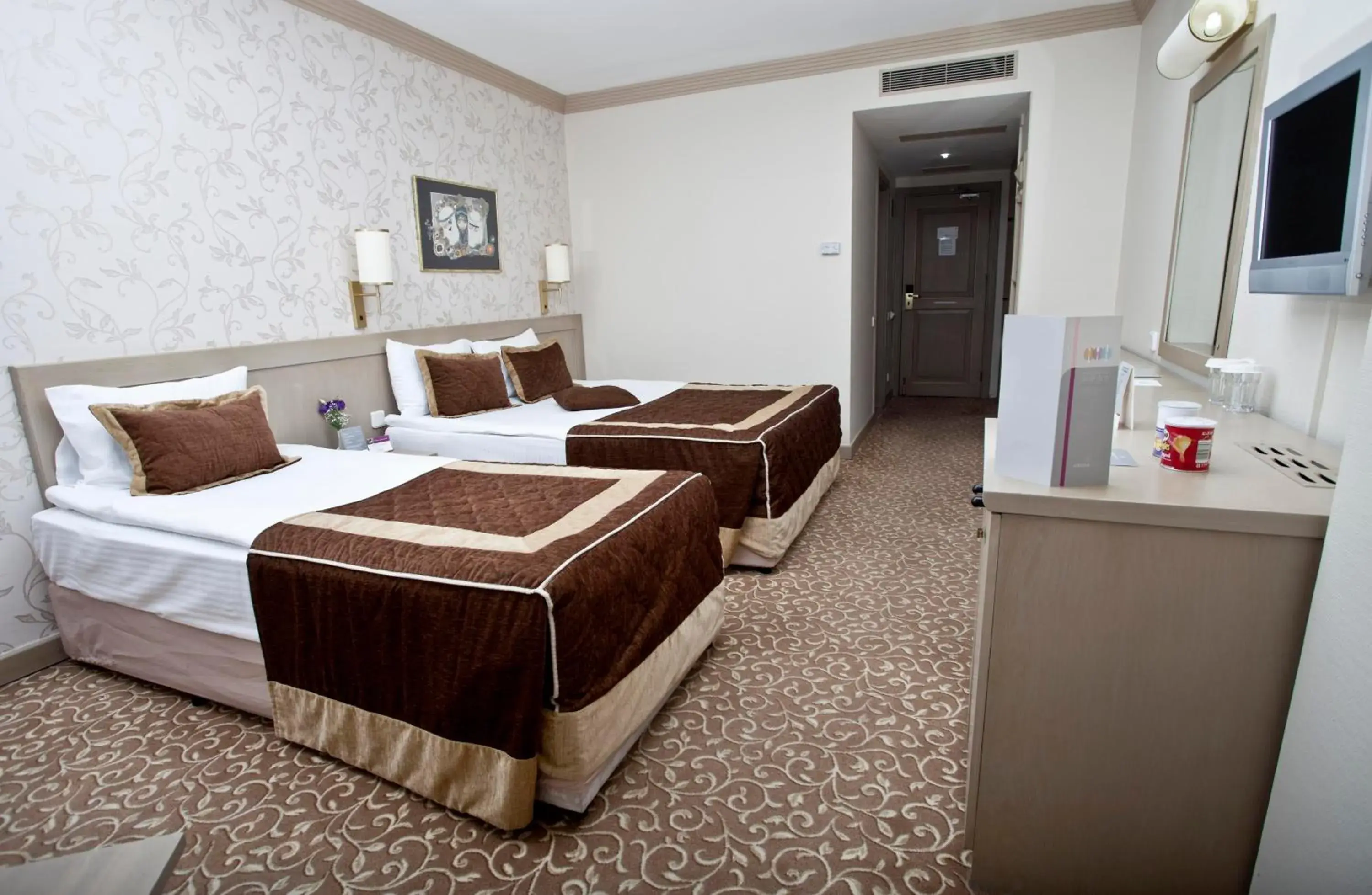 Photo of the whole room, Bed in Sergah Hotel