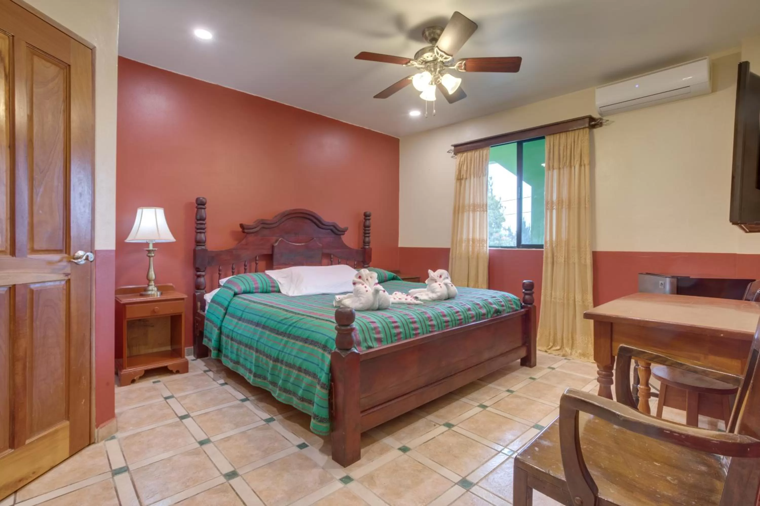 air conditioner, Bed in Venus Hotel