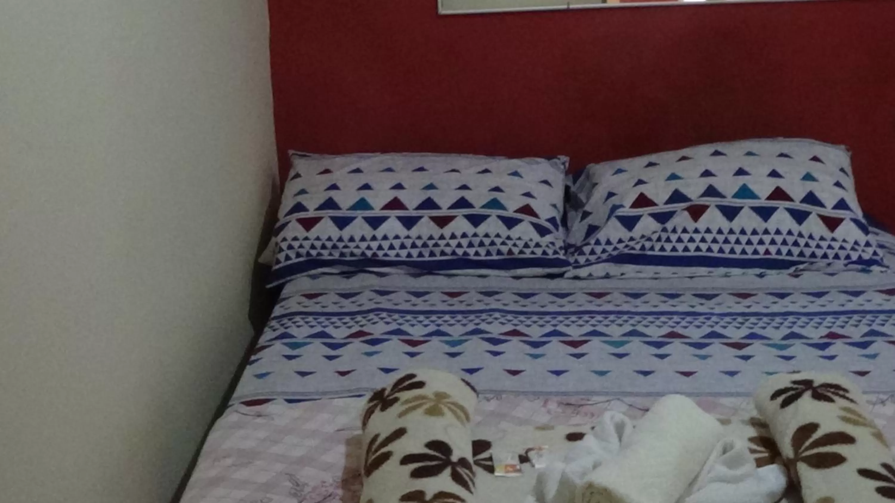 Bed in Pousada Encanto e Magia