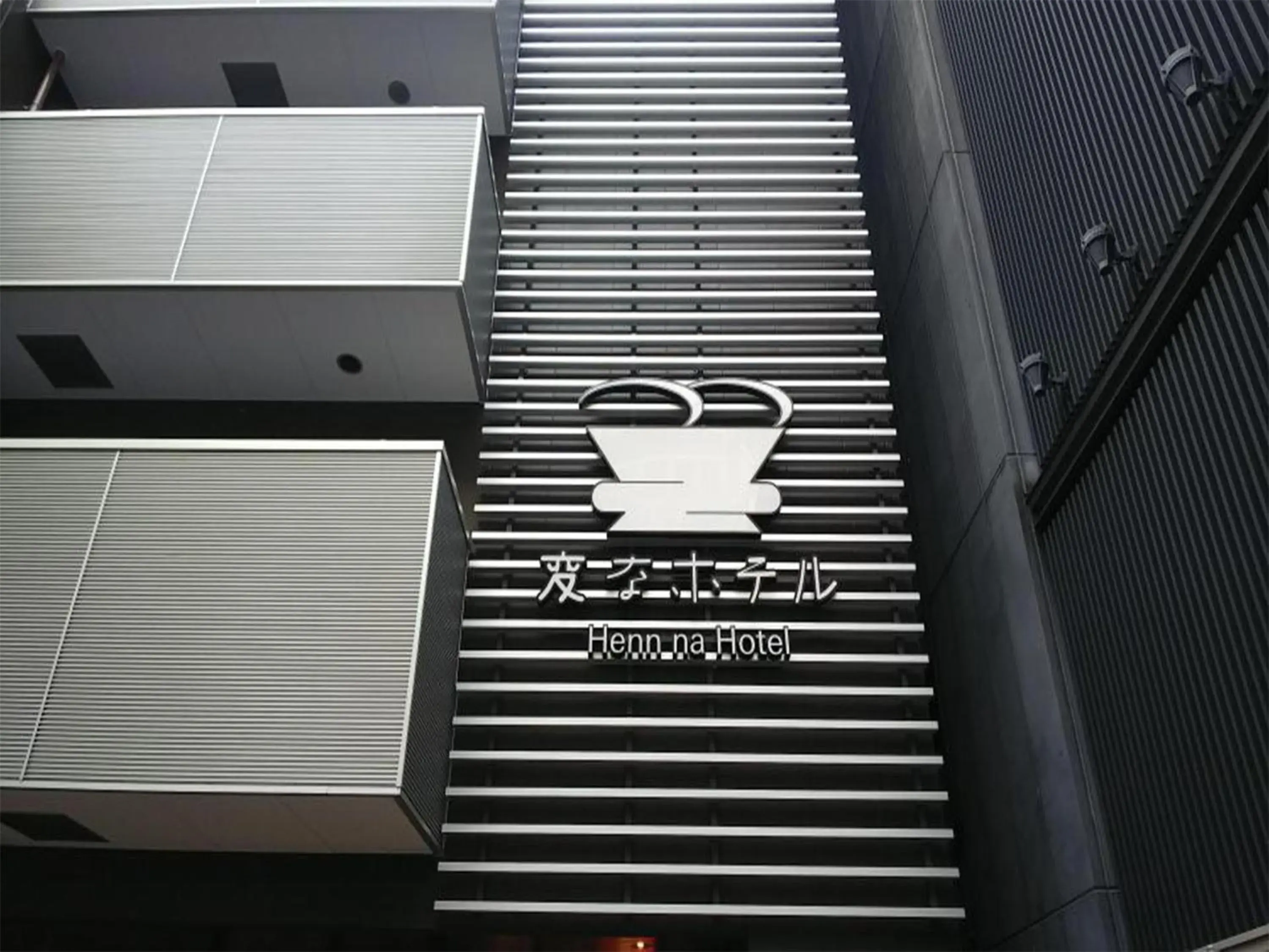 Facade/entrance in Henn na Hotel Osaka Namba