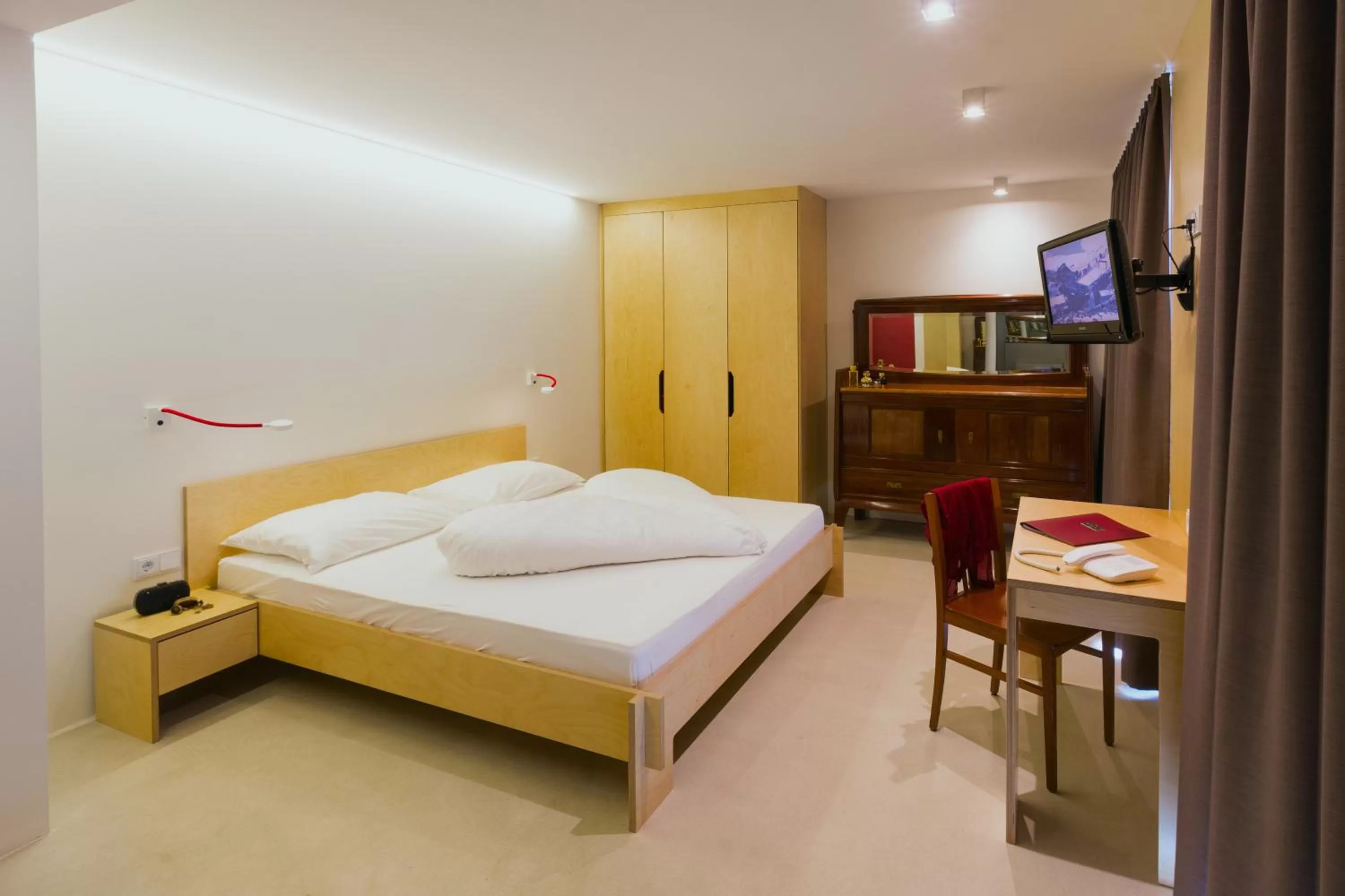 Bedroom, Bed in Kleinkunsthotel