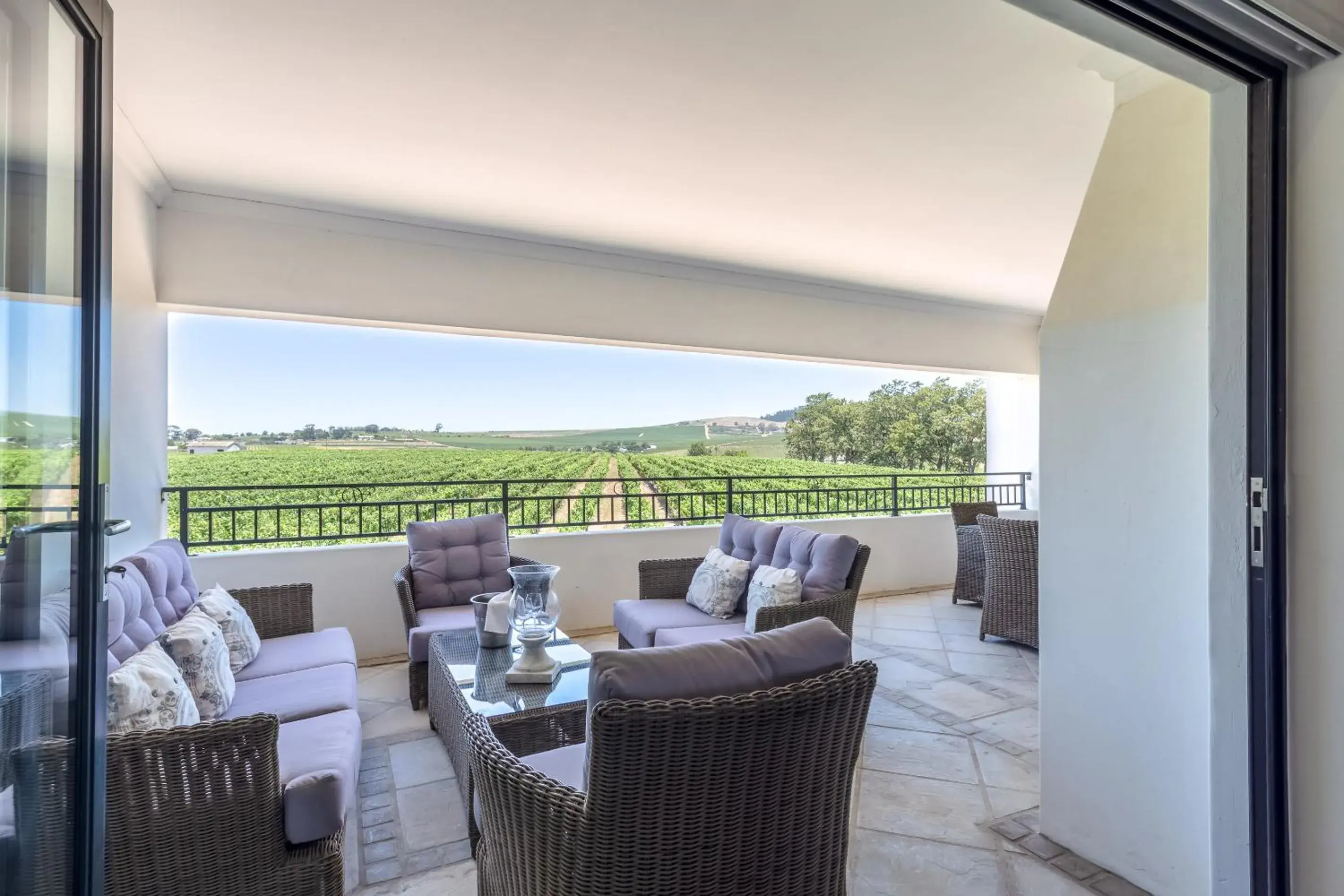 View (from property/room), Balcony/Terrace in Wedgeview Country House & Spa