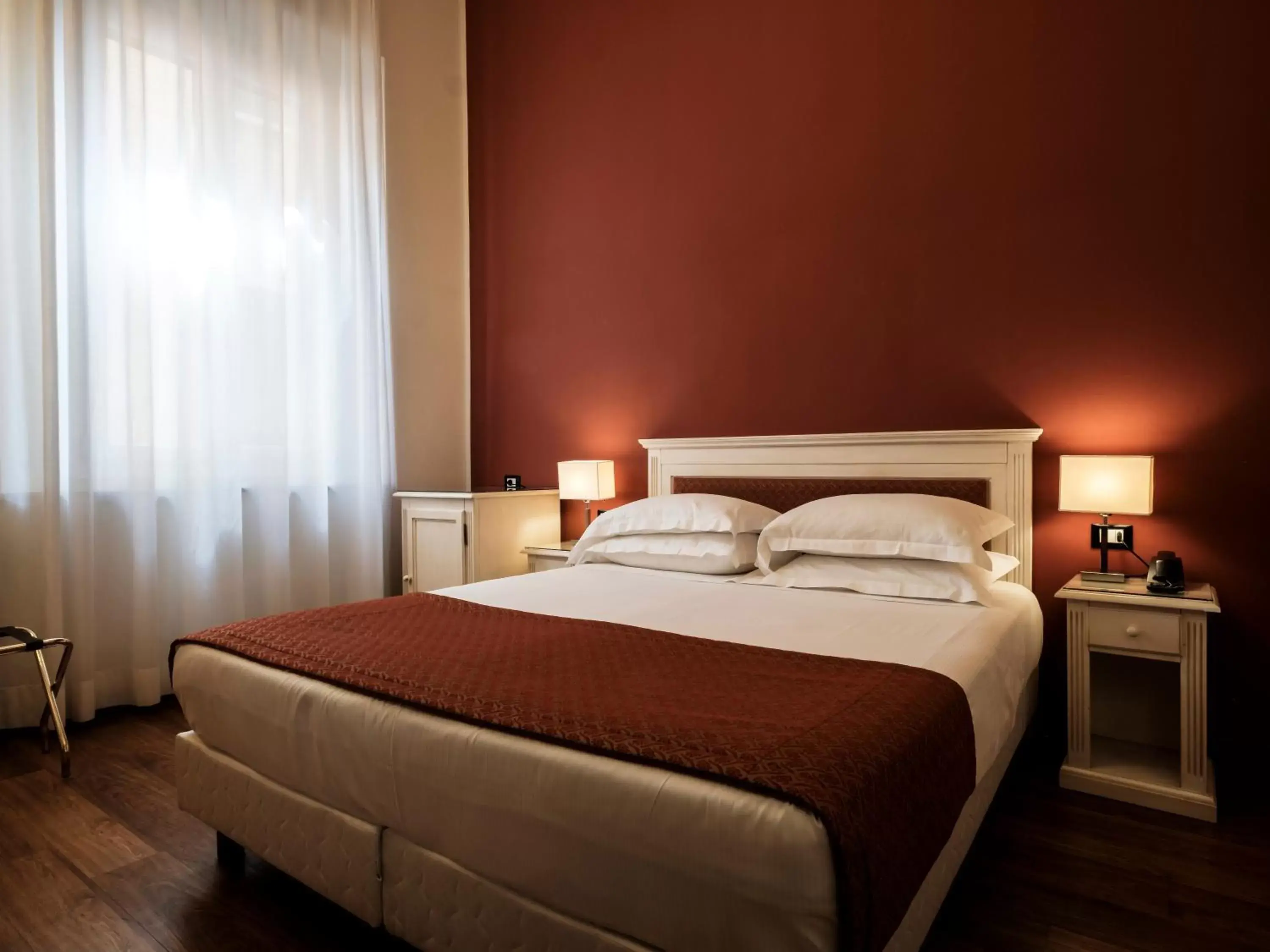 Bed in Hotel Accademia