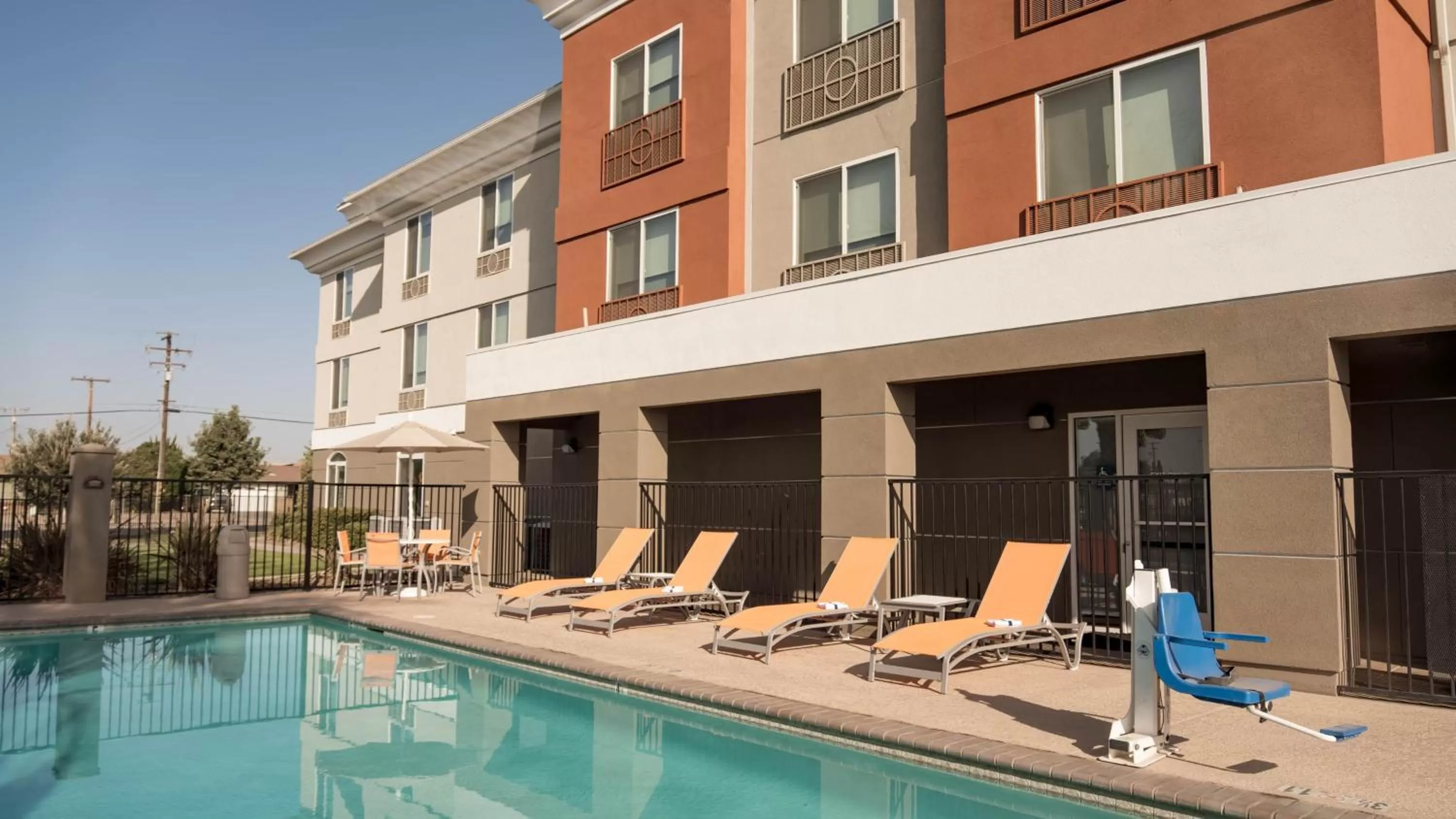 Swimming pool in Holiday Inn Express Porterville by IHG
