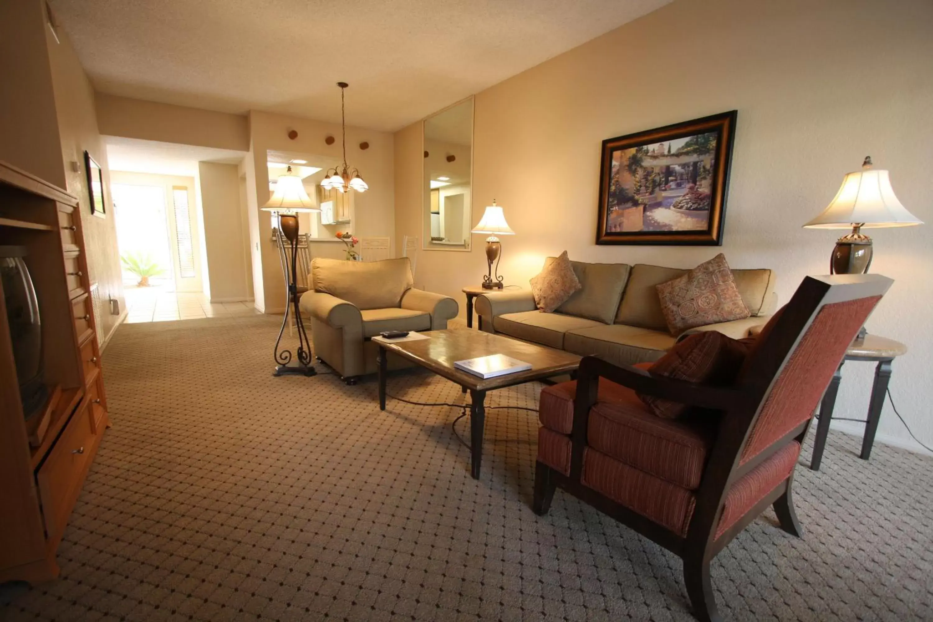 Living room, Seating Area in The Oasis Resort