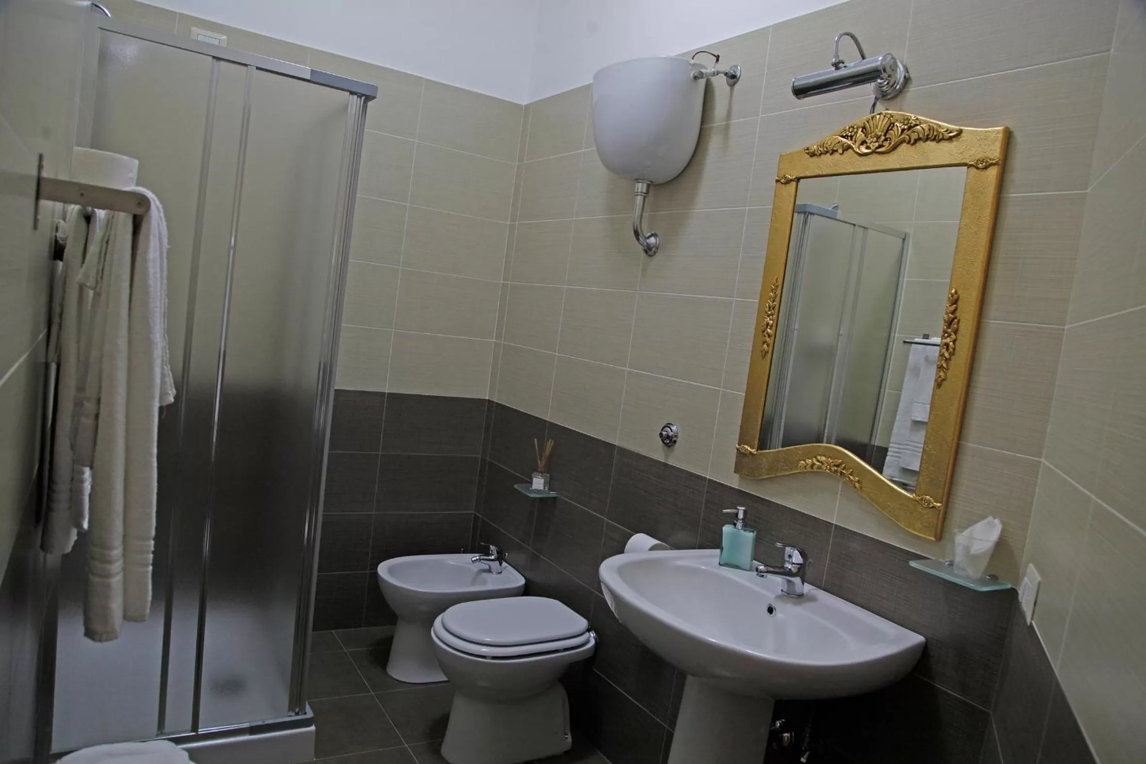 Shower, Bathroom in B&B Partenopeo