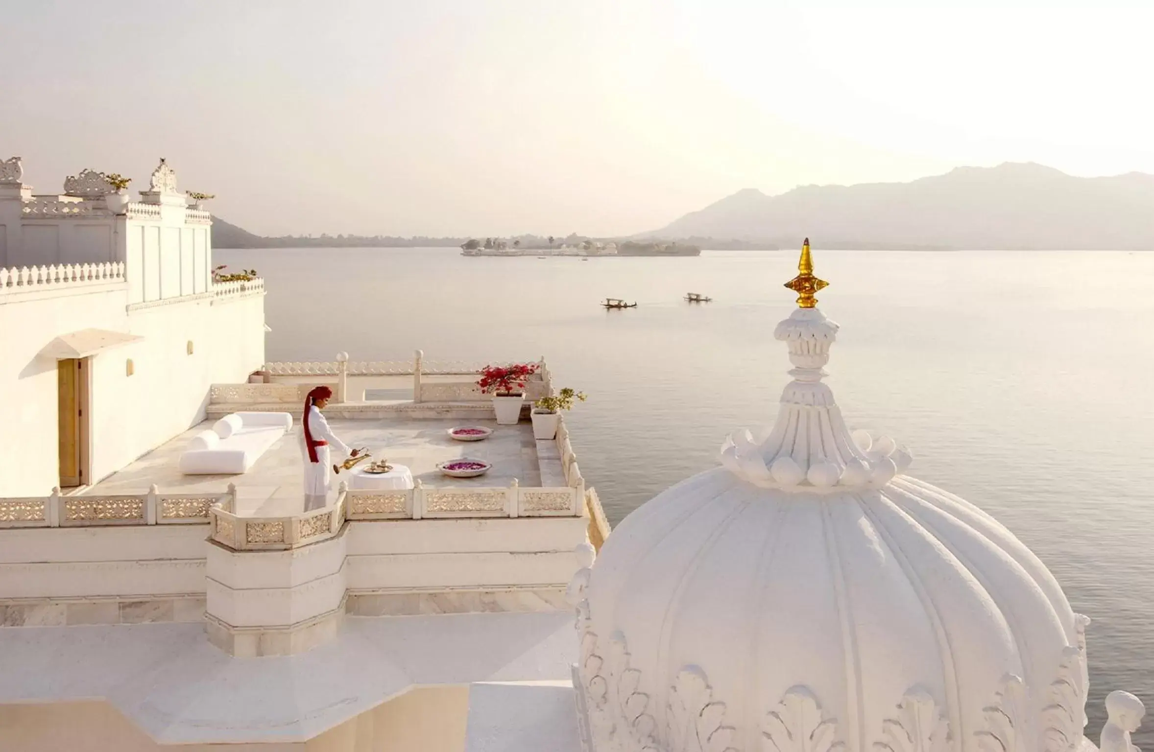 View (from property/room) in Taj Lake Palace Udaipur