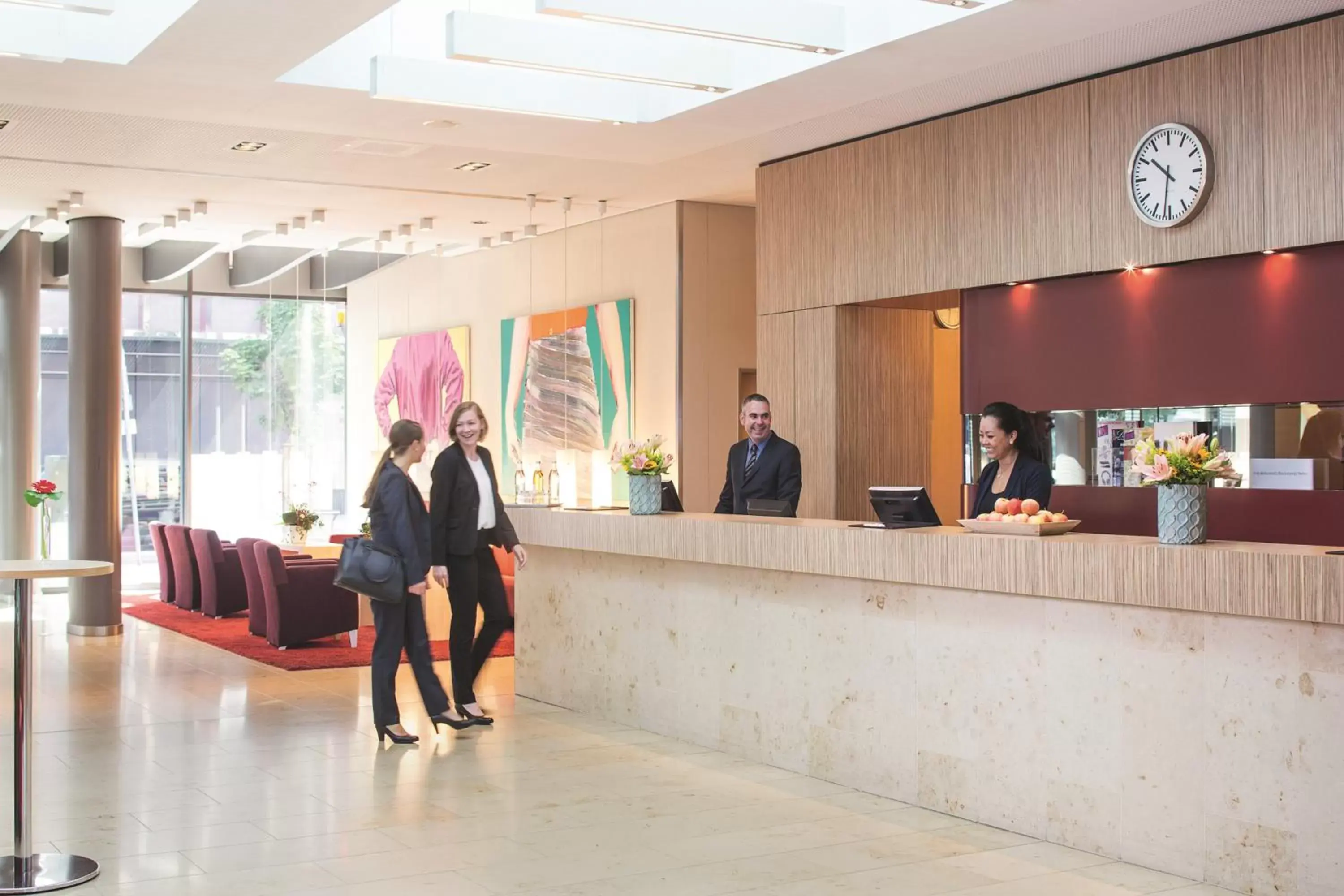 Lobby or reception, Lobby/Reception in Mövenpick Hotel Frankfurt City Messe