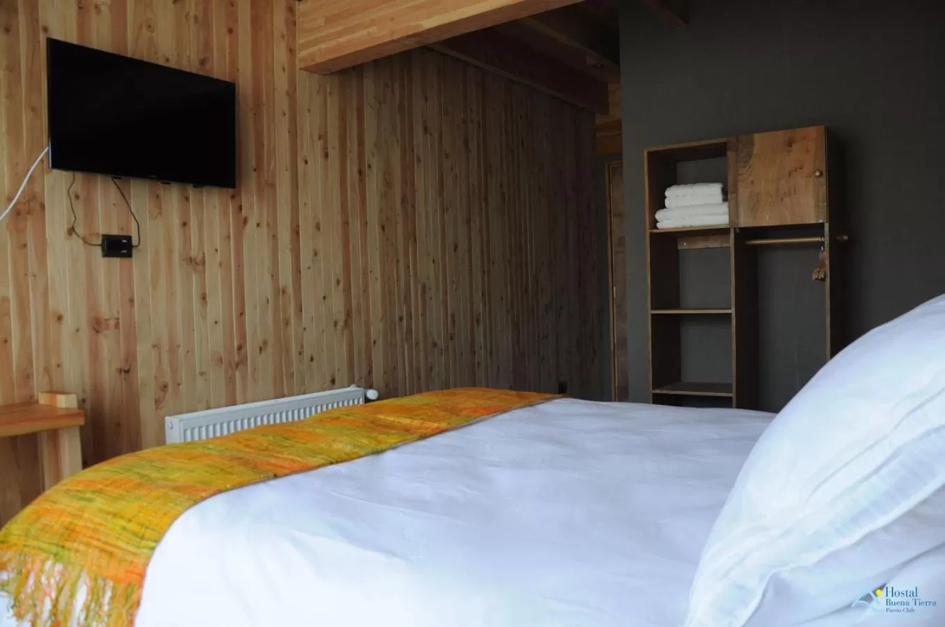 Bed in Hostal Buena Tierra