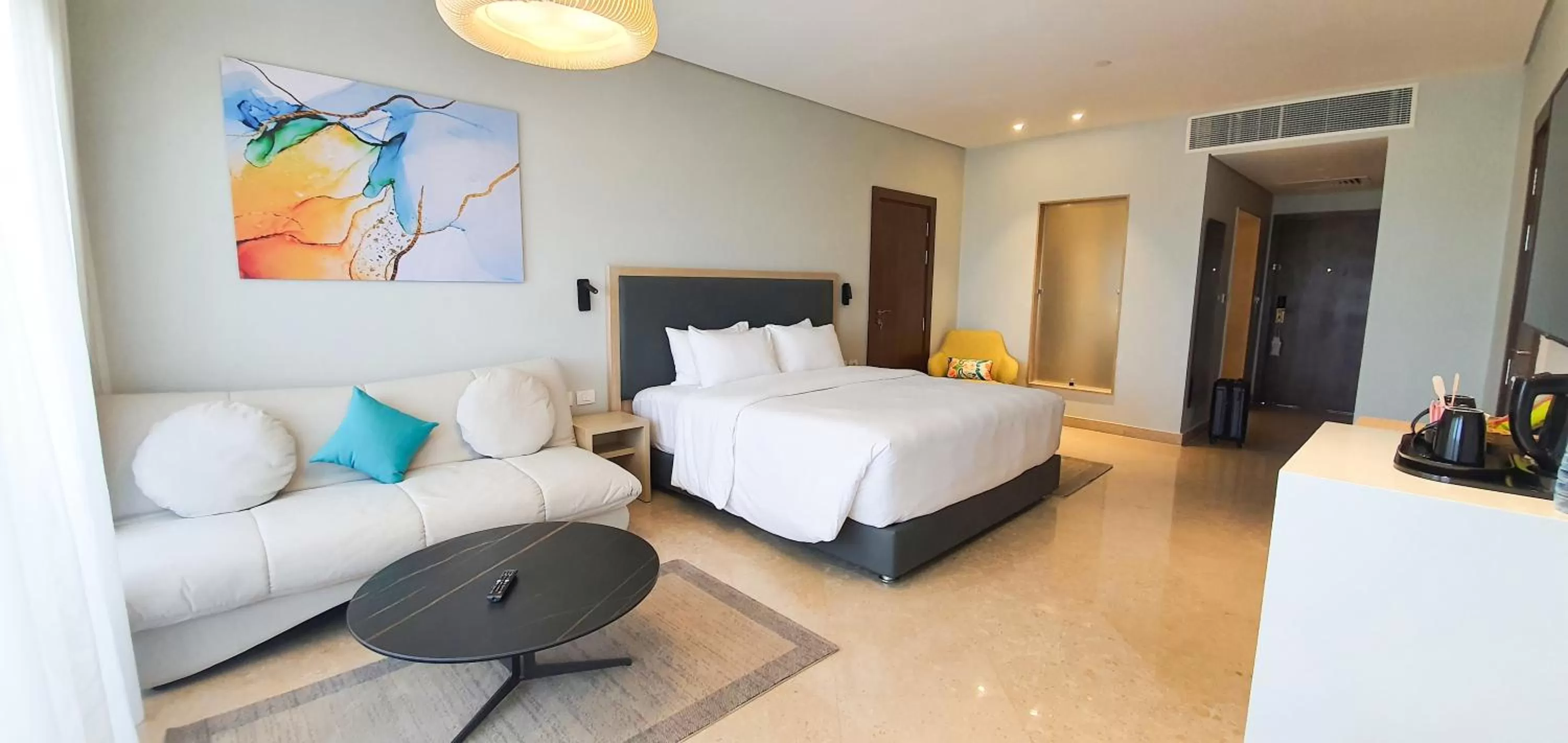 Bedroom, Bed in Steigenberger Aldau Beach Hotel