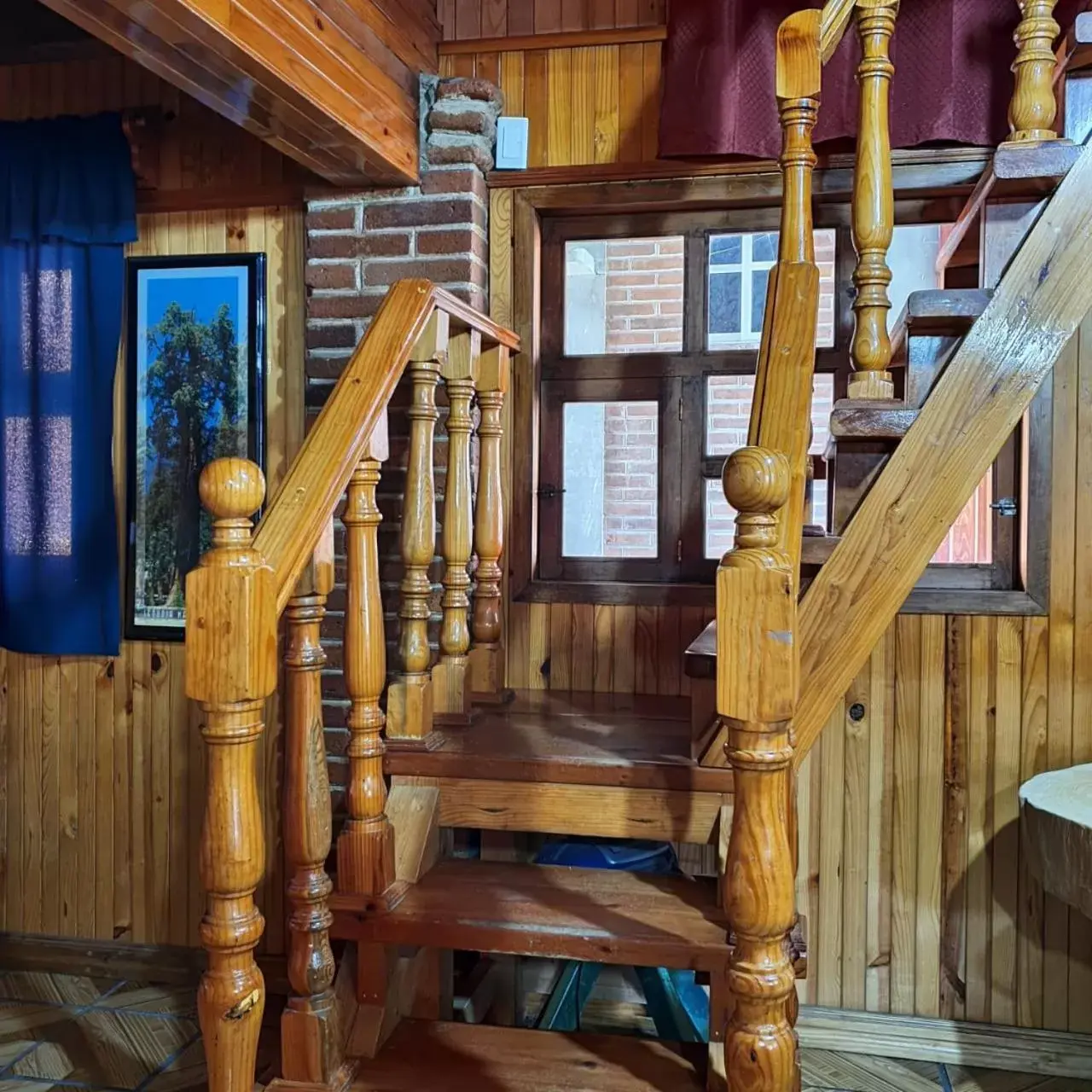 Living room in Cabañas Morales