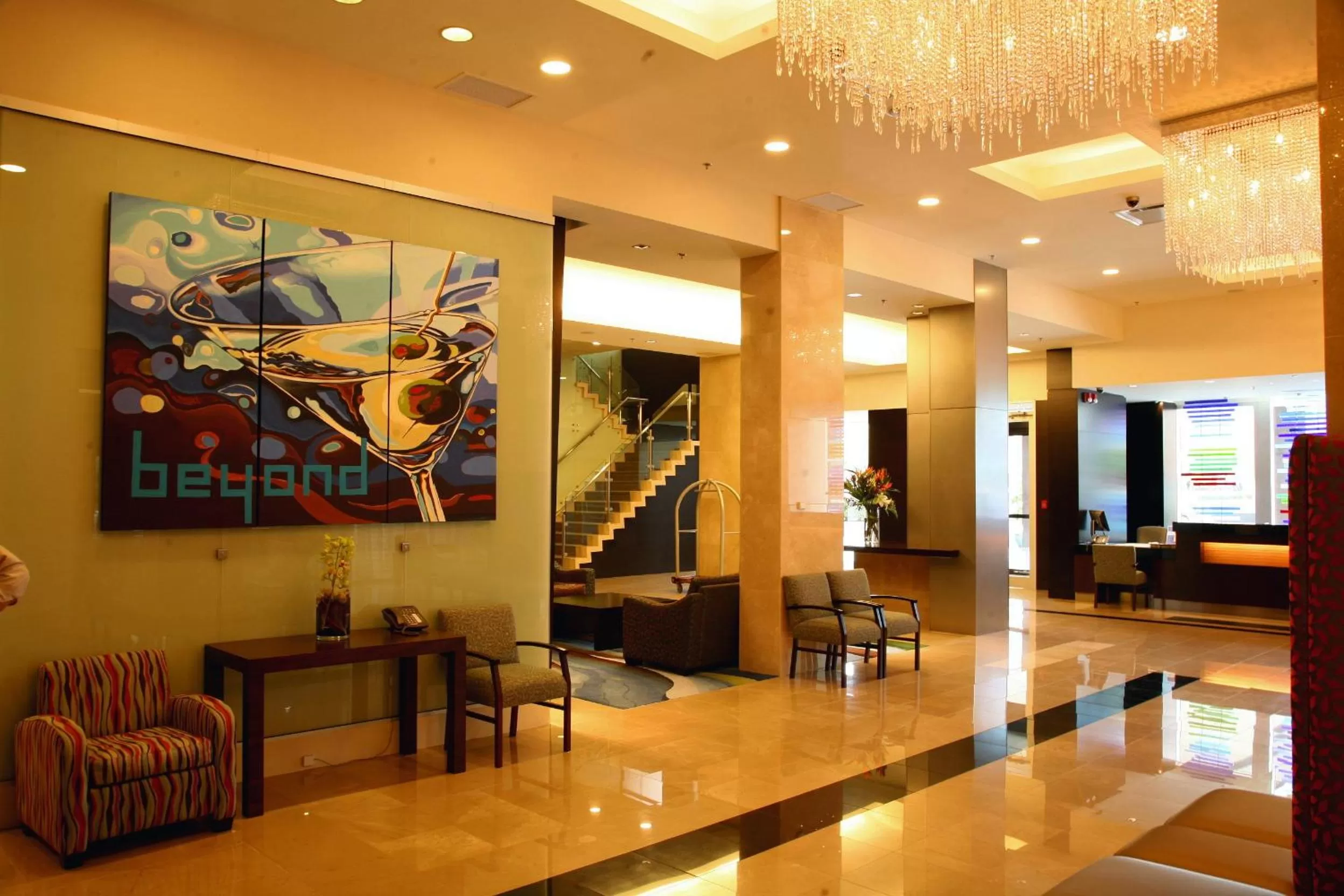 Lobby or reception in Century Plaza Hotel