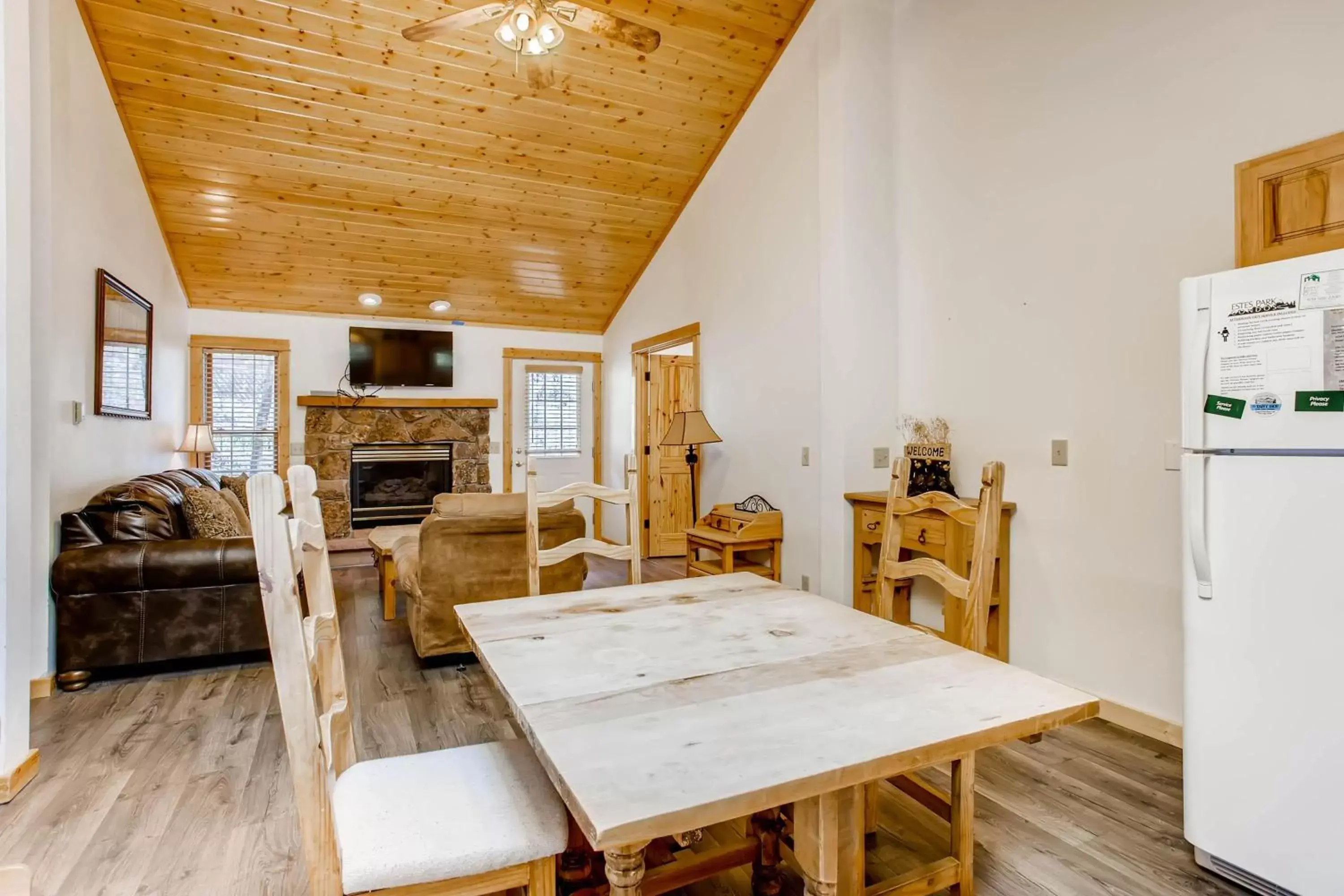 Dining Area in Estes Park Condos