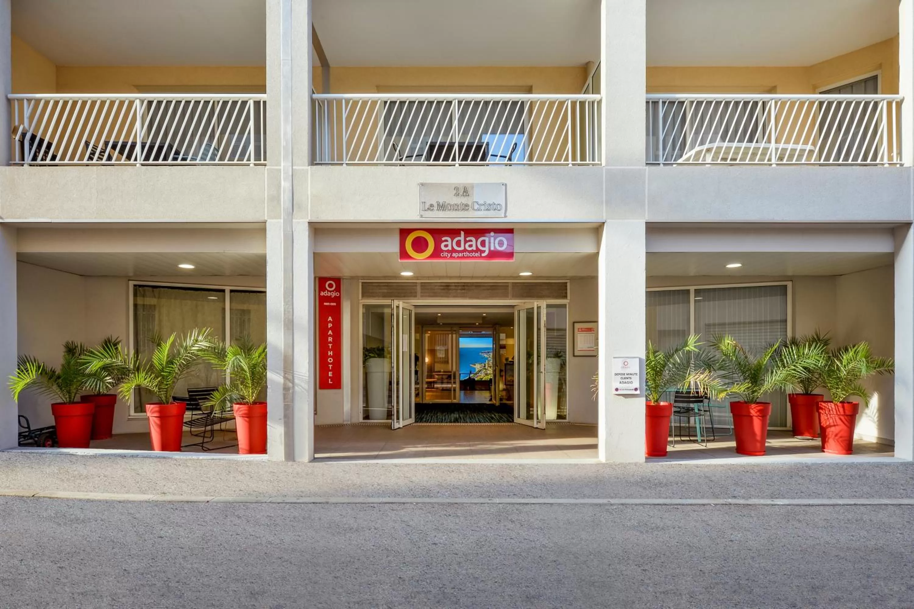 Facade/entrance in Aparthotel Adagio Monaco Monte Cristo
