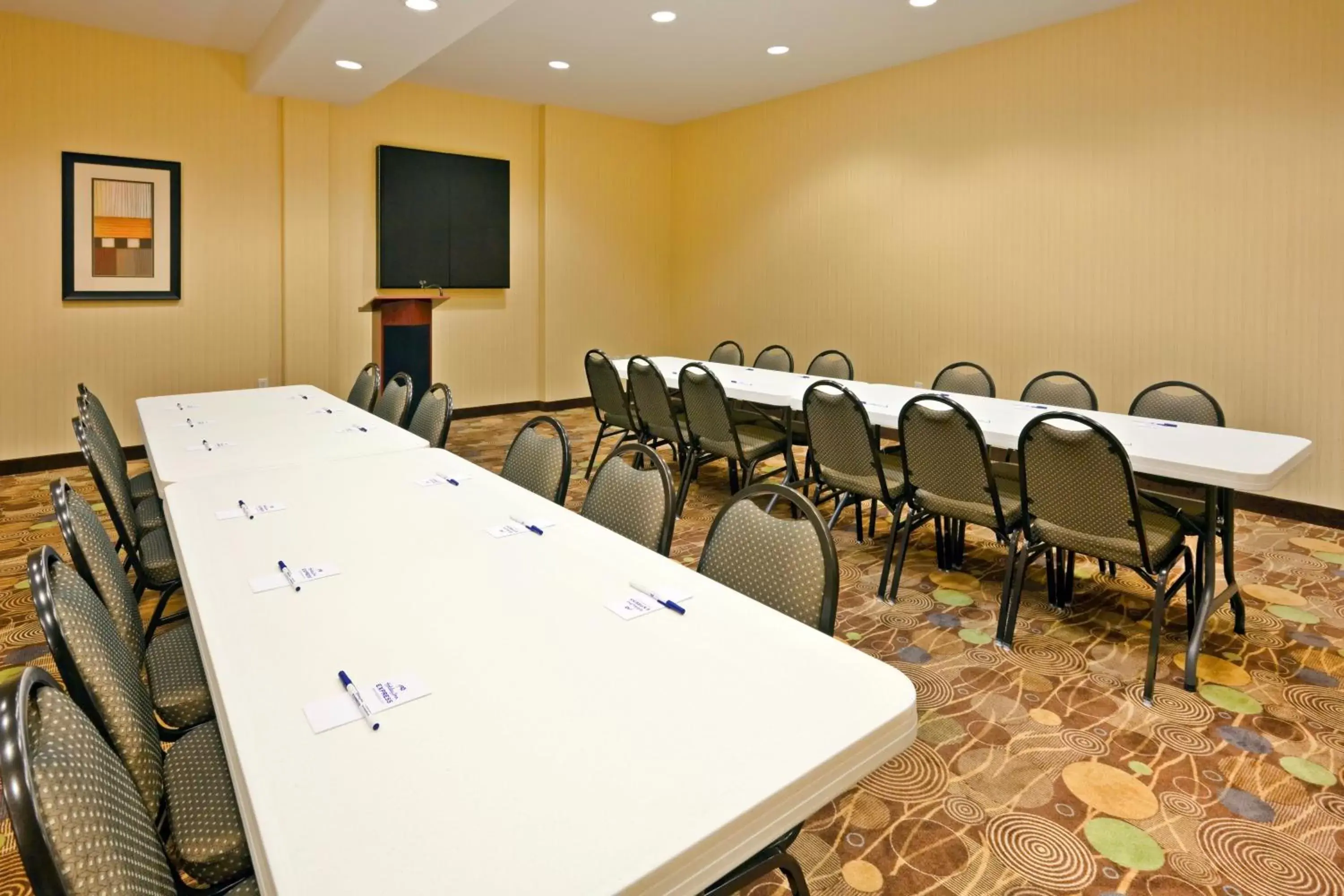 Meeting/conference room in Holiday Inn Express Hotel & Suites Greenville, an IHG Hotel