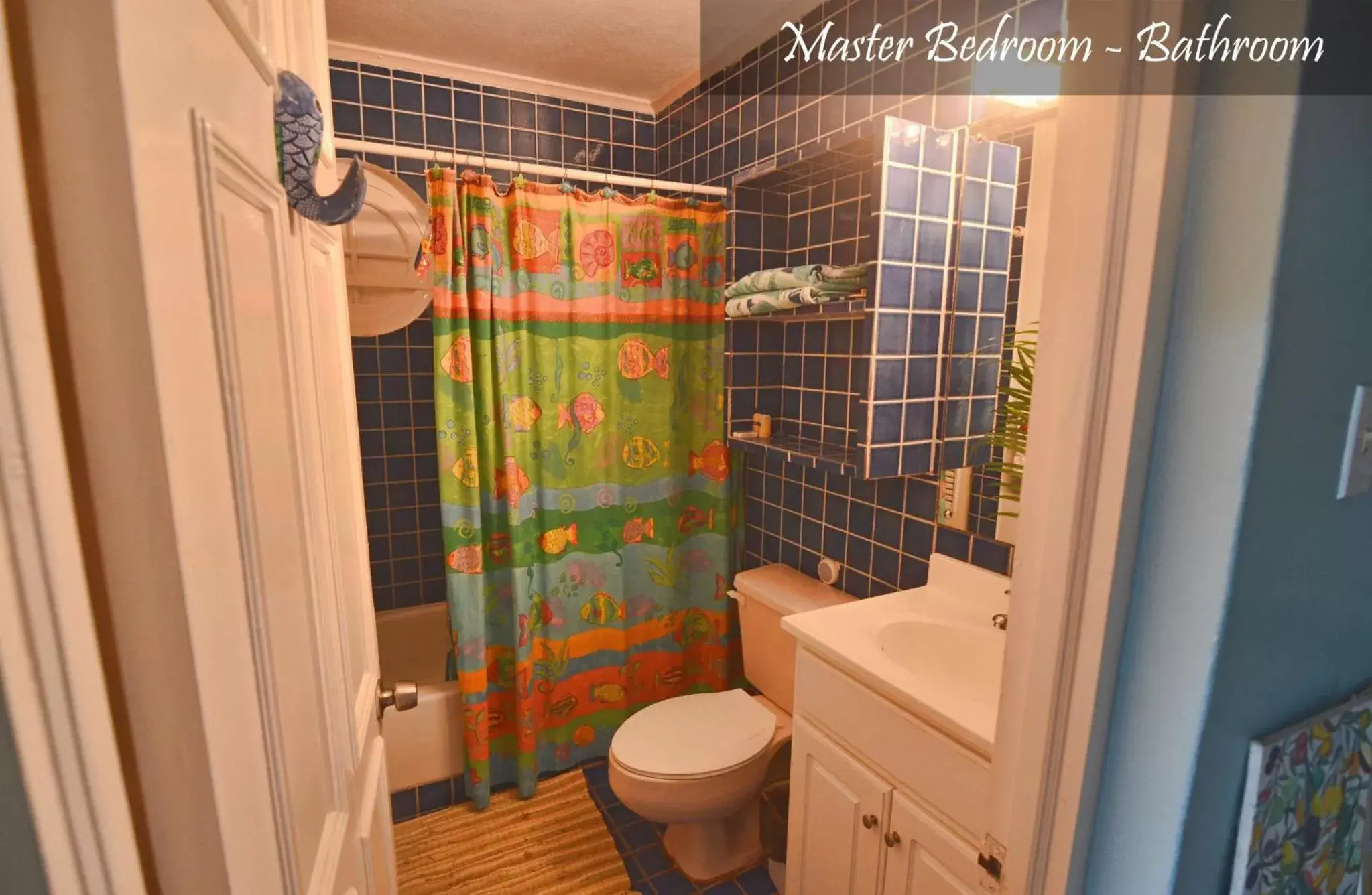 Bathroom in Moon San Villa at the Blue Lagoon