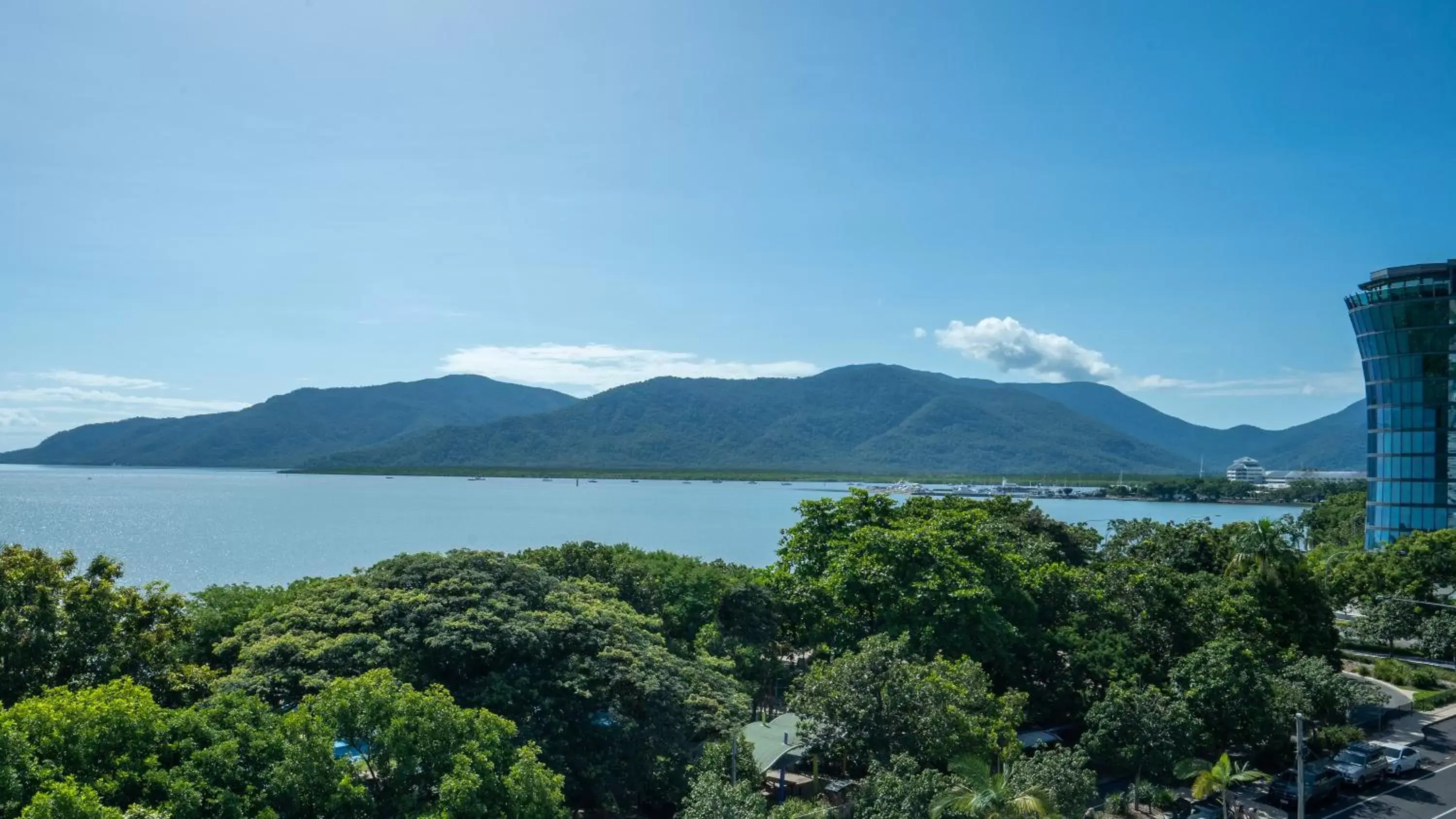 View (from property/room), Mountain View in Waters Edge Apartment Cairns