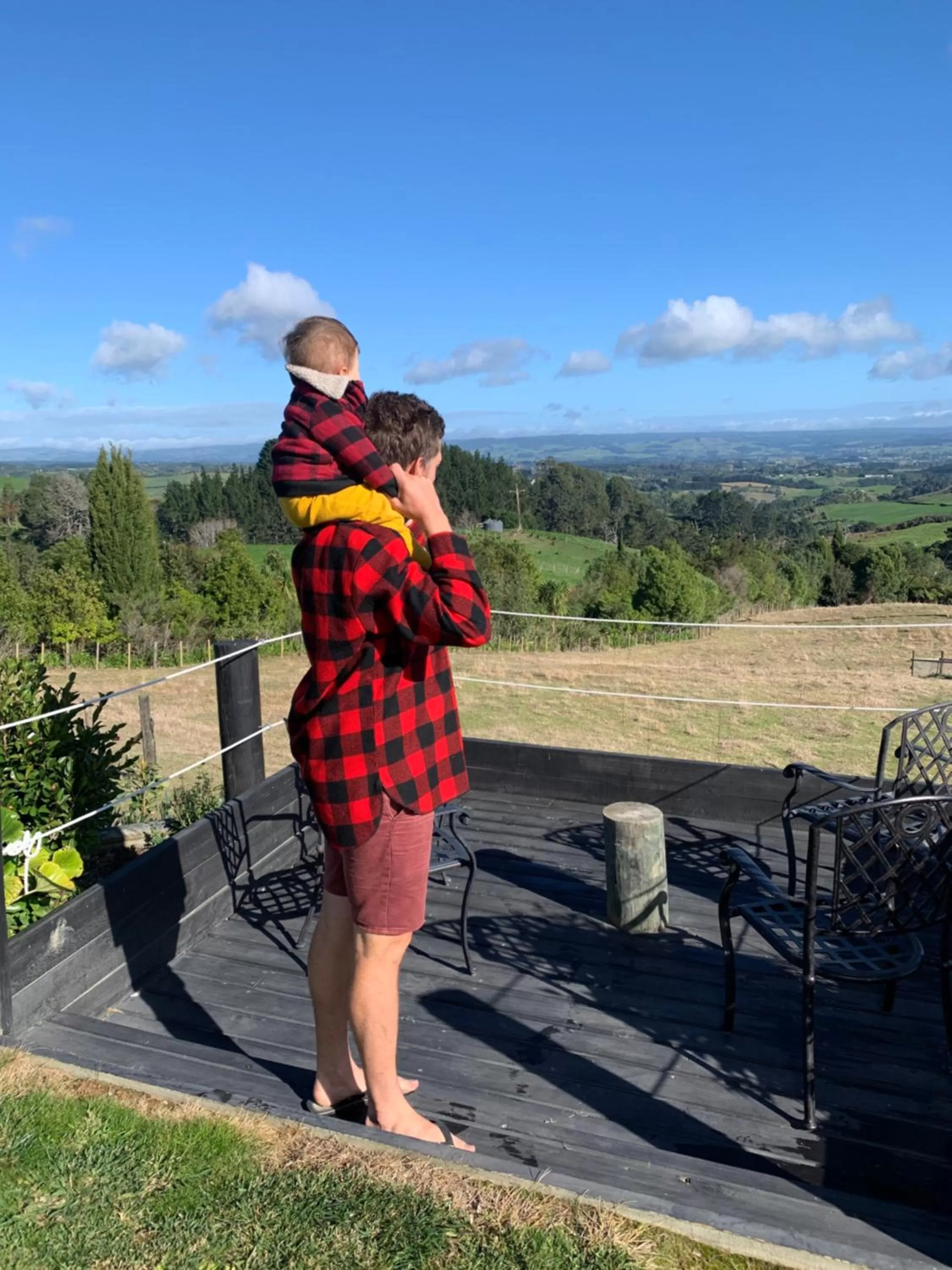 Guests in Arohanui Rural Retreat B&B