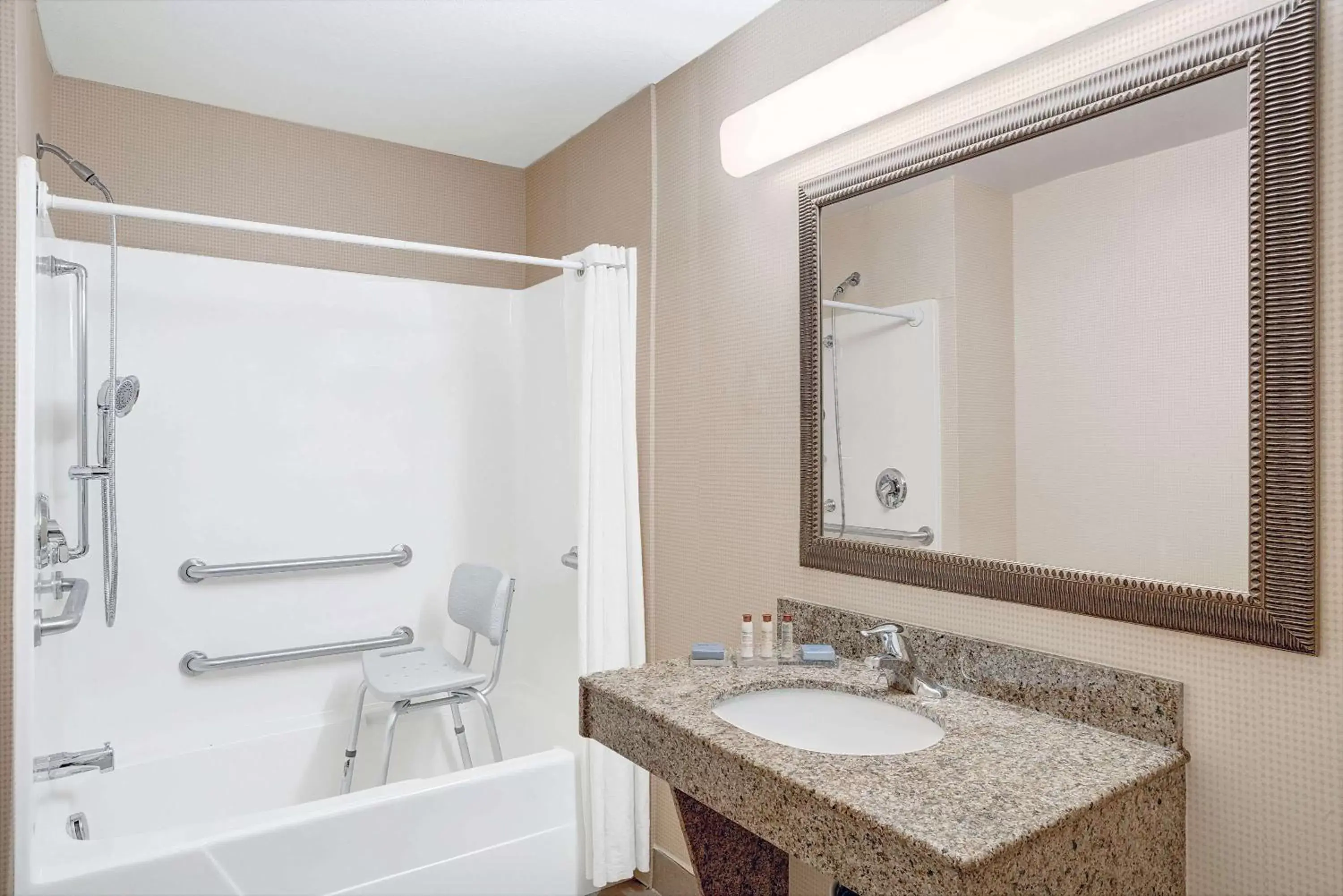 Bathroom in Wingate by Wyndham Atlanta Fairburn