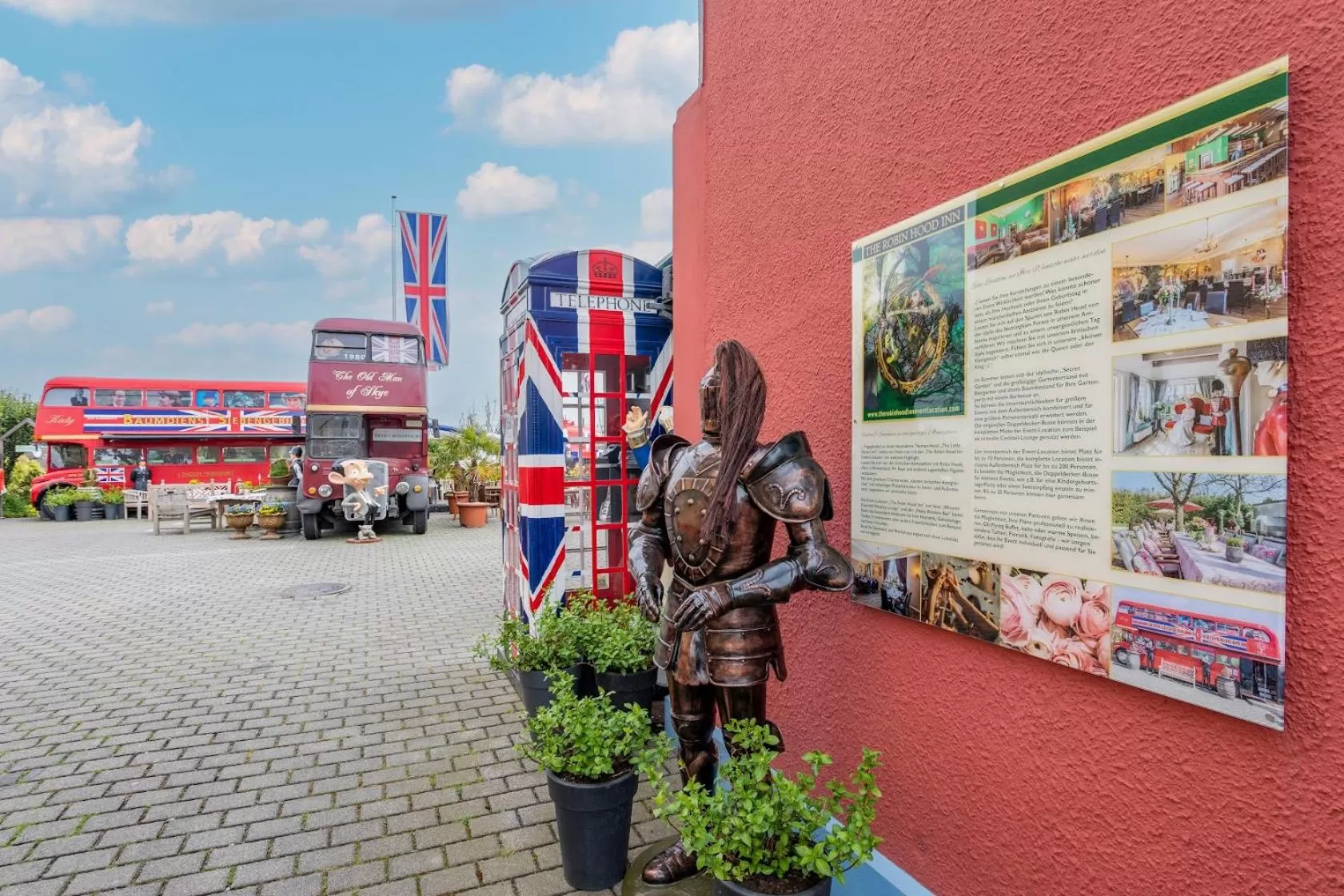 Property building in The Little Britain Inn Themed Hotel One of a Kind In Europe