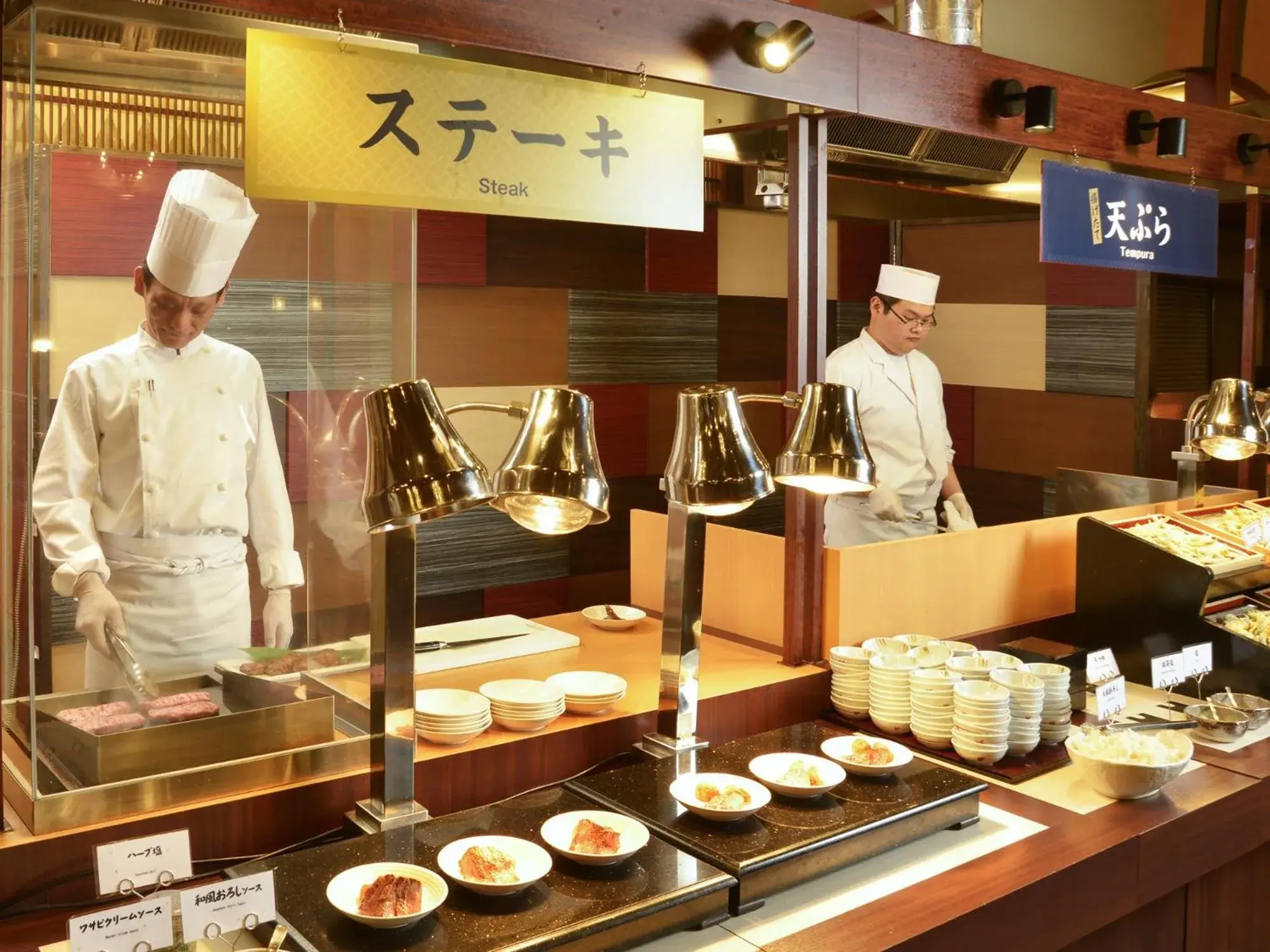 Restaurant/places to eat in Hotel Shikanoyu
