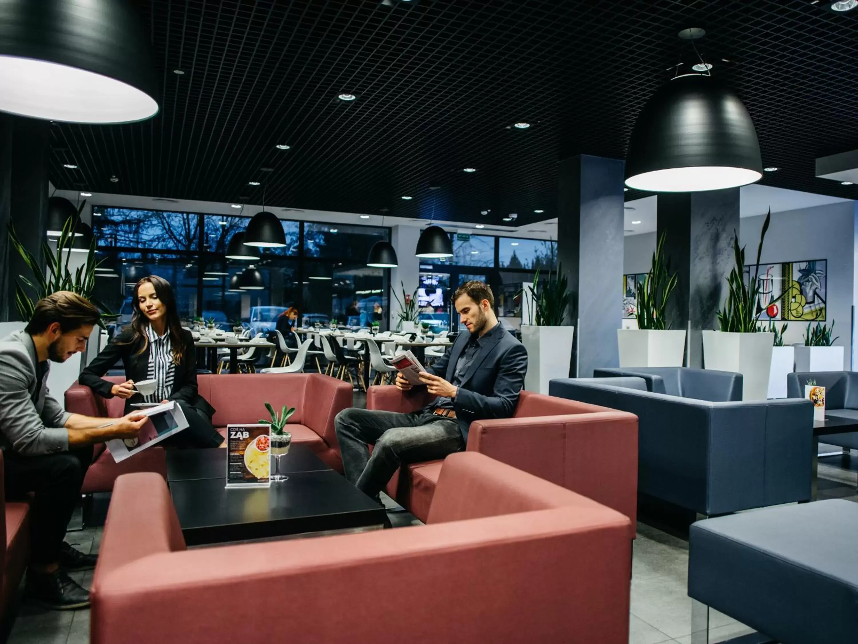 Lounge or bar in Q Hotel Kraków Lounge or bar in Q Hotel Kraków