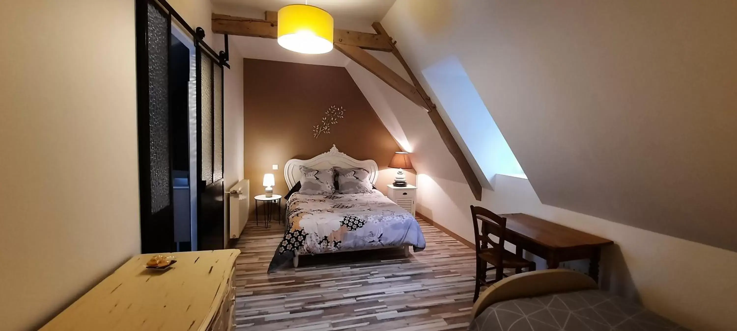 Bed in La Ferme aux Fleurs