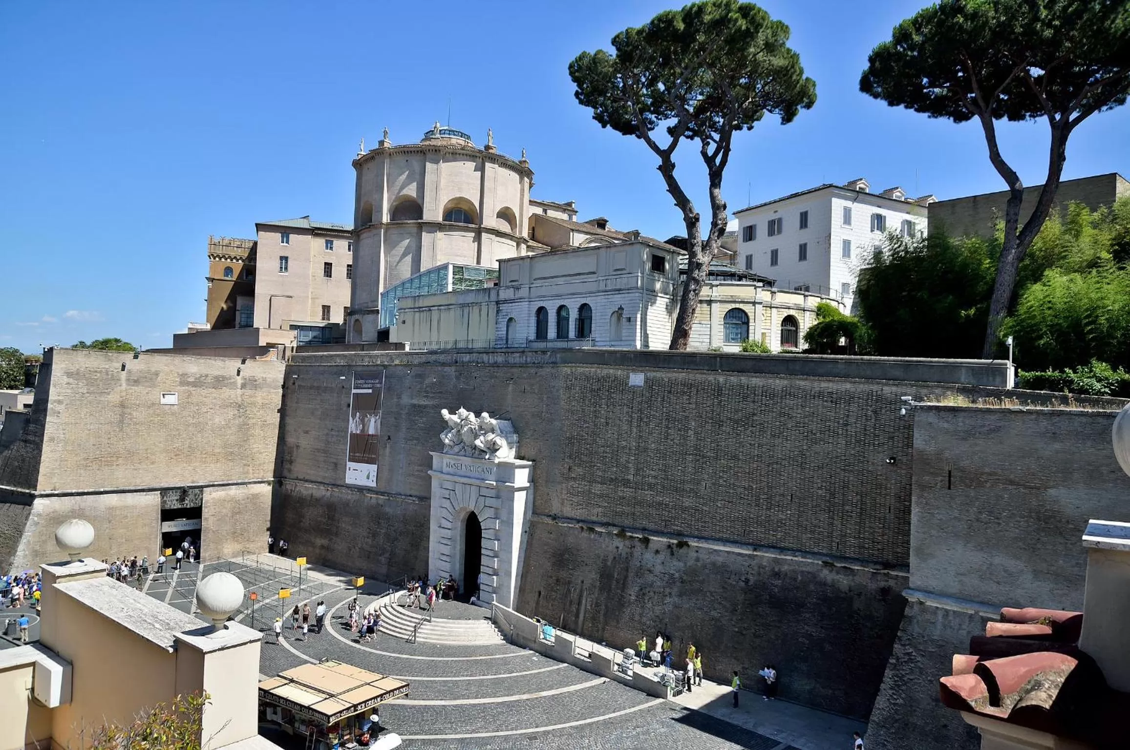 Patio in Tmark Hotel Vaticano