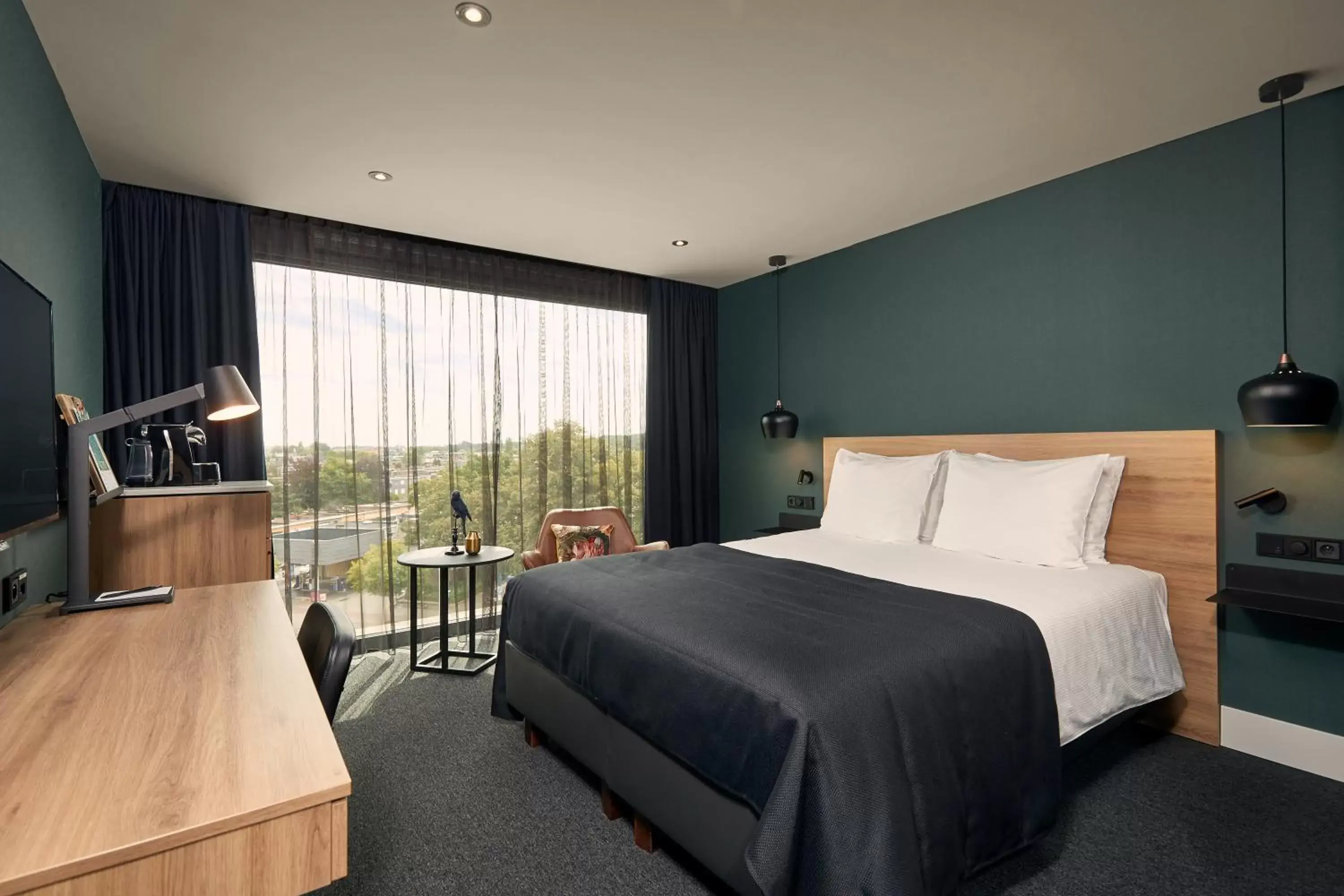 Photo of the whole room, Bed in Van der Valk Hotel Antwerpen