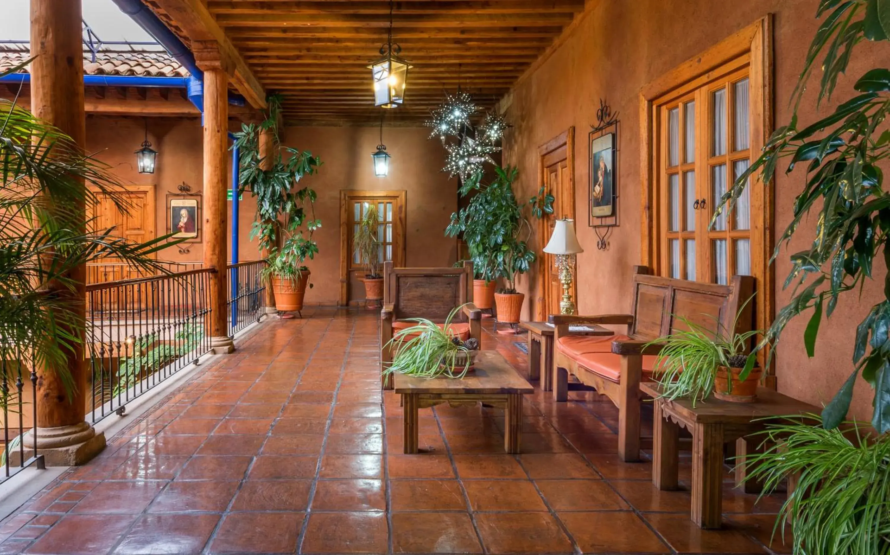 Decorative detail in Hotel Casa del Refugio