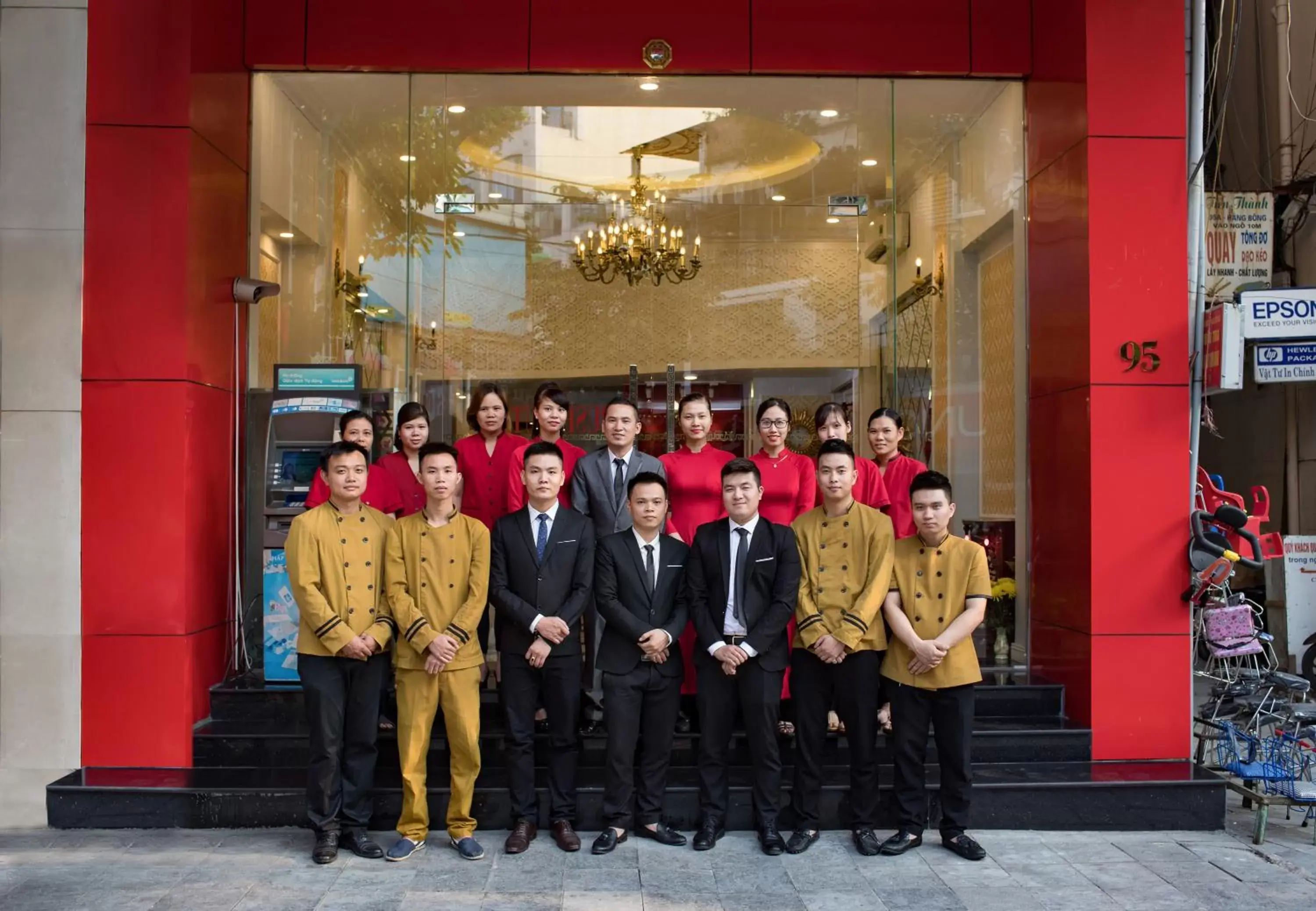 Staff in Hanoi Royal Palace Hotel 2