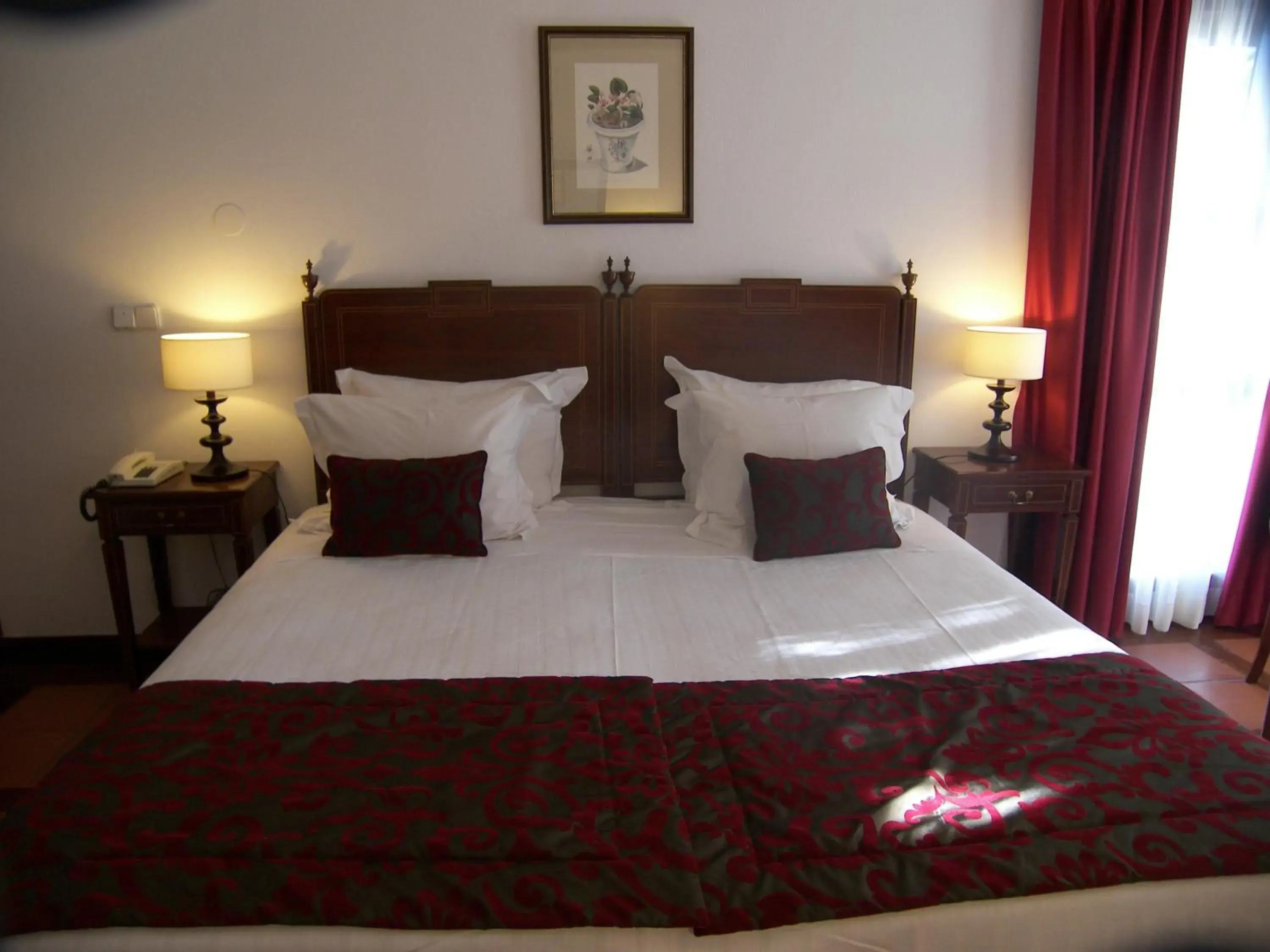 Bed in Hotel Rural Quinta de Santo Antonio