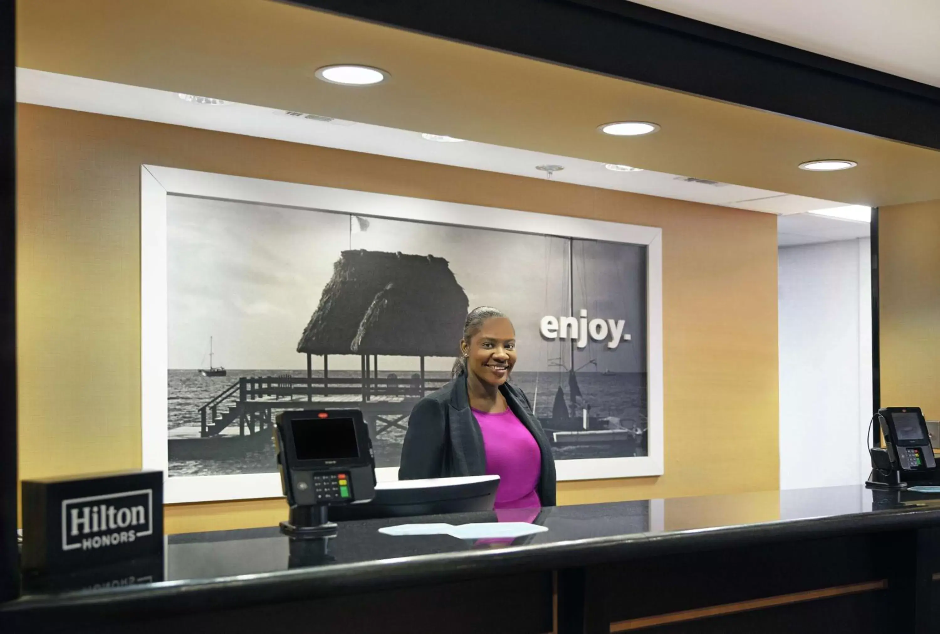 Lobby or reception, Lobby/Reception in Hampton Inn Biloxi Beach Boulevard