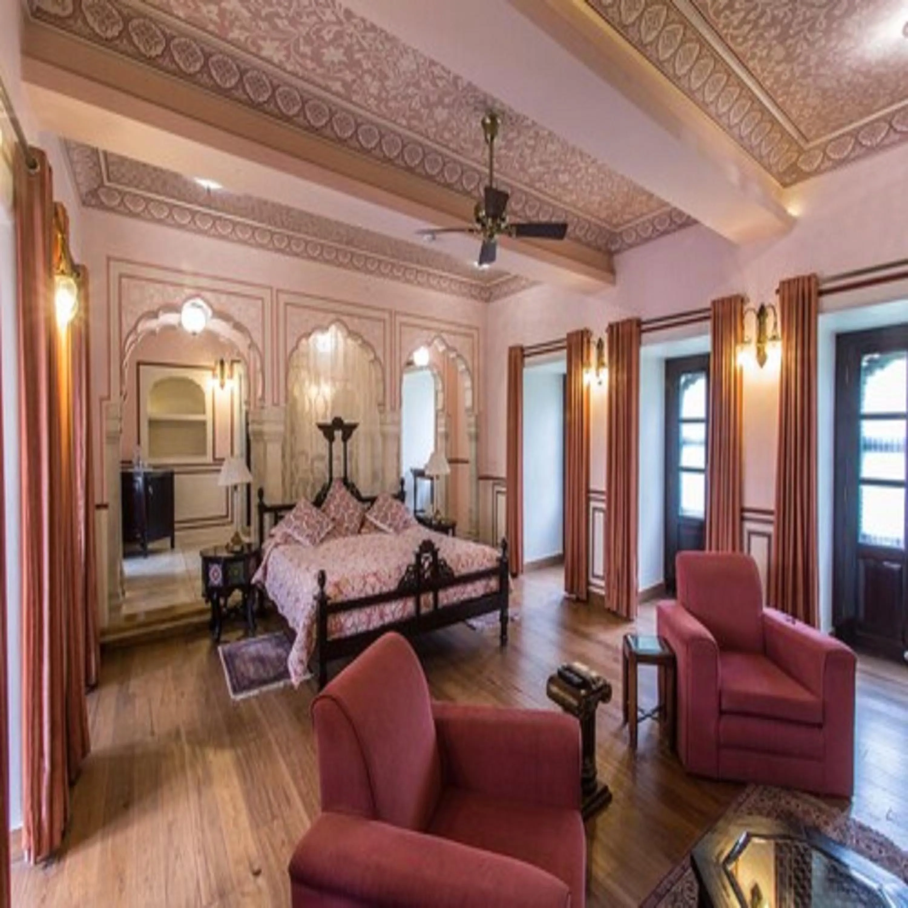Photo of the whole room, Bed in Royal Heritage Haveli - By Leisure Hotels