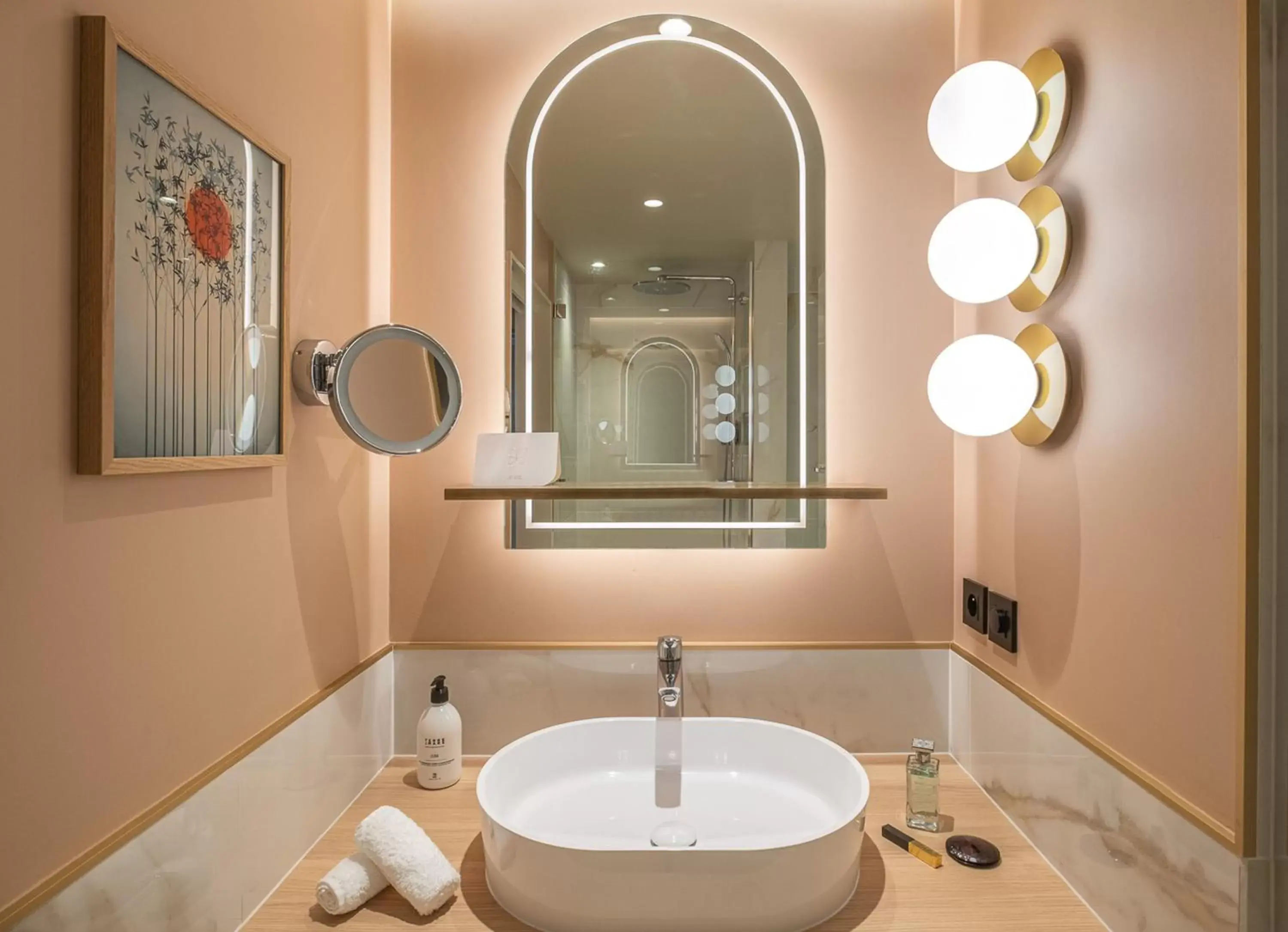 Bathroom in Hôtel Burdigala by Inwood Hotels