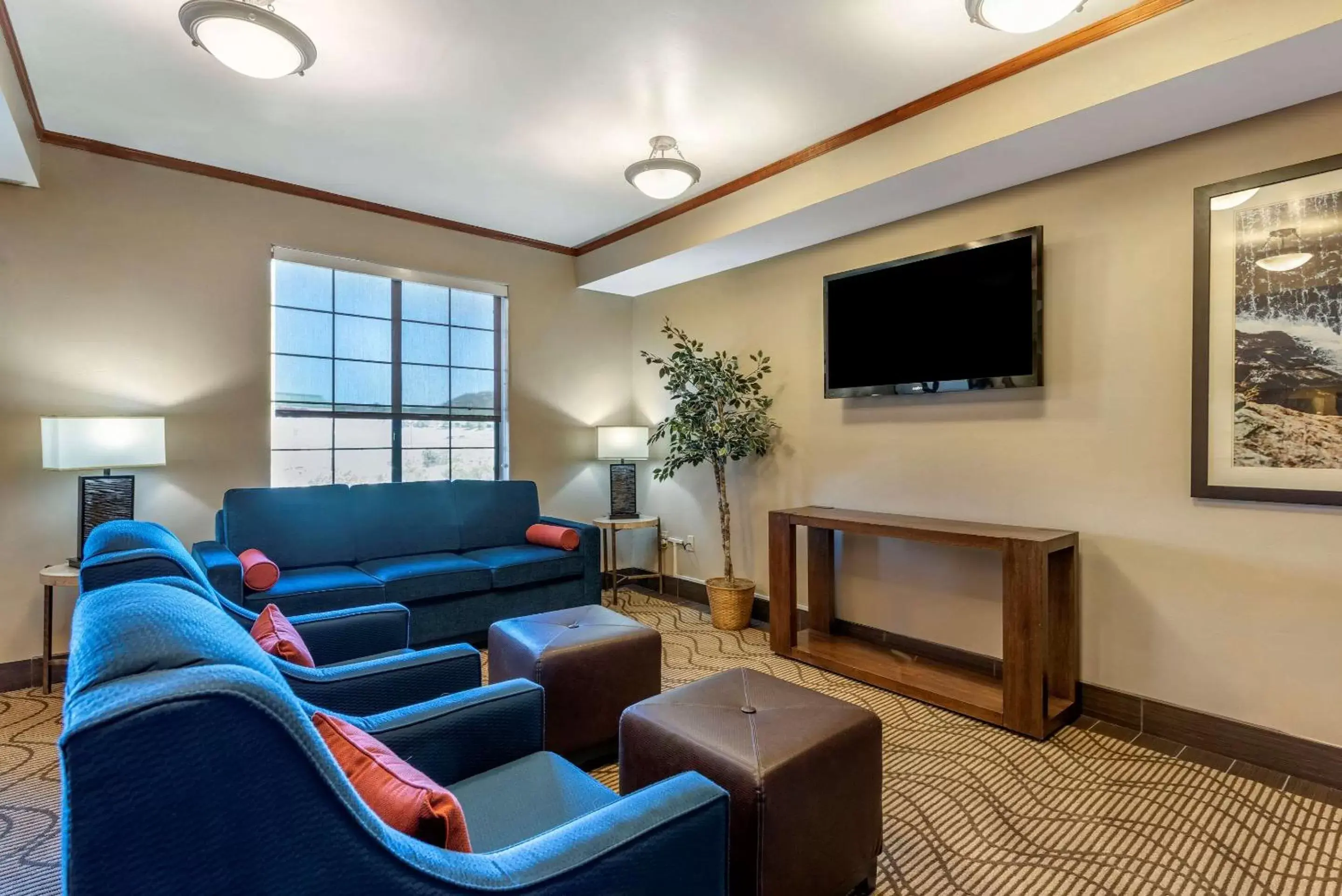 Lobby or reception, Seating Area in Comfort Suites Castle Rock